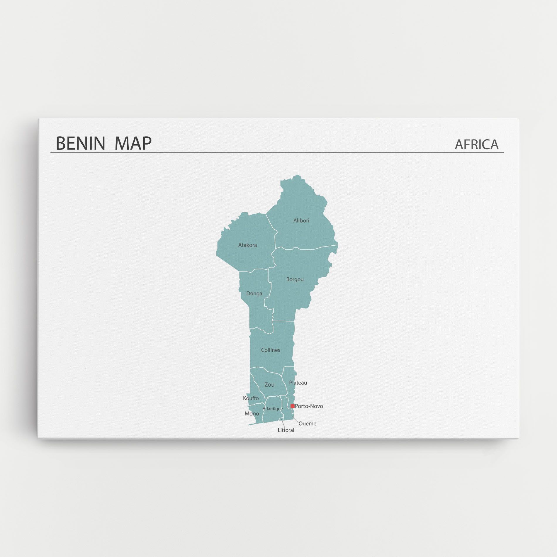 Benin Map mockup 0