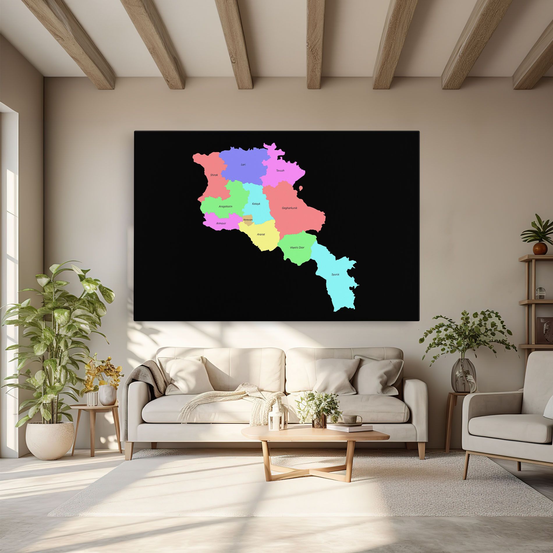 Armenia Map mockup 6