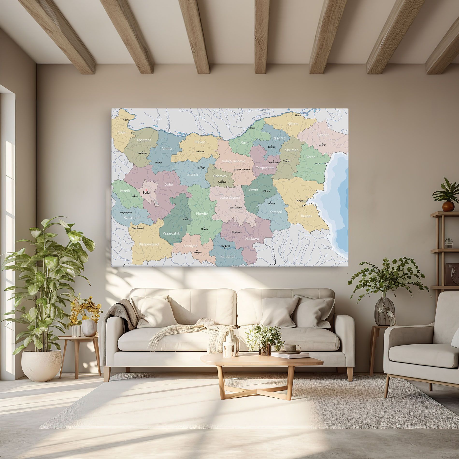 Bulgaria Map mockup 6