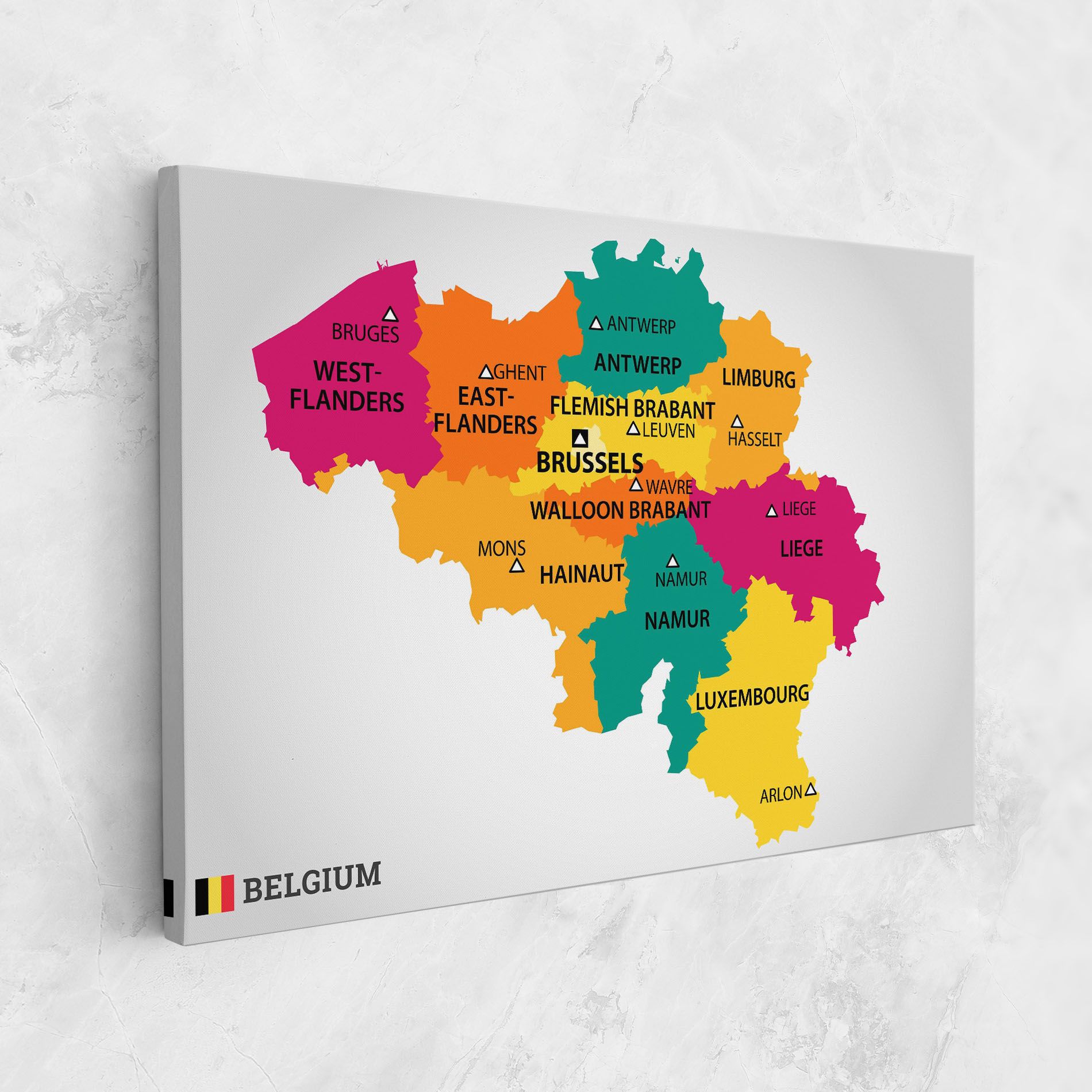 Belgium Color Map mockup 1