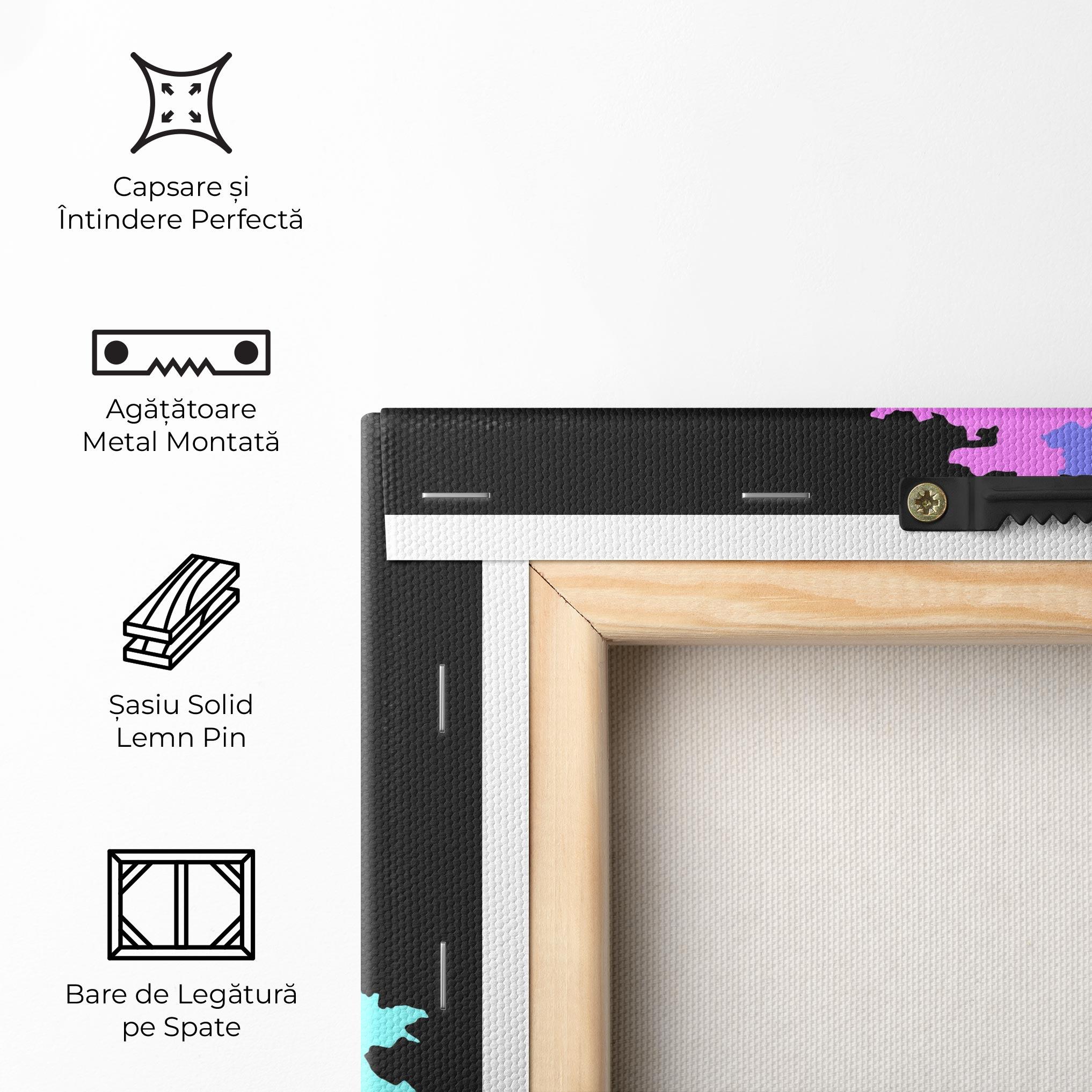 Tablou Canvas Armenia Map mockup 5