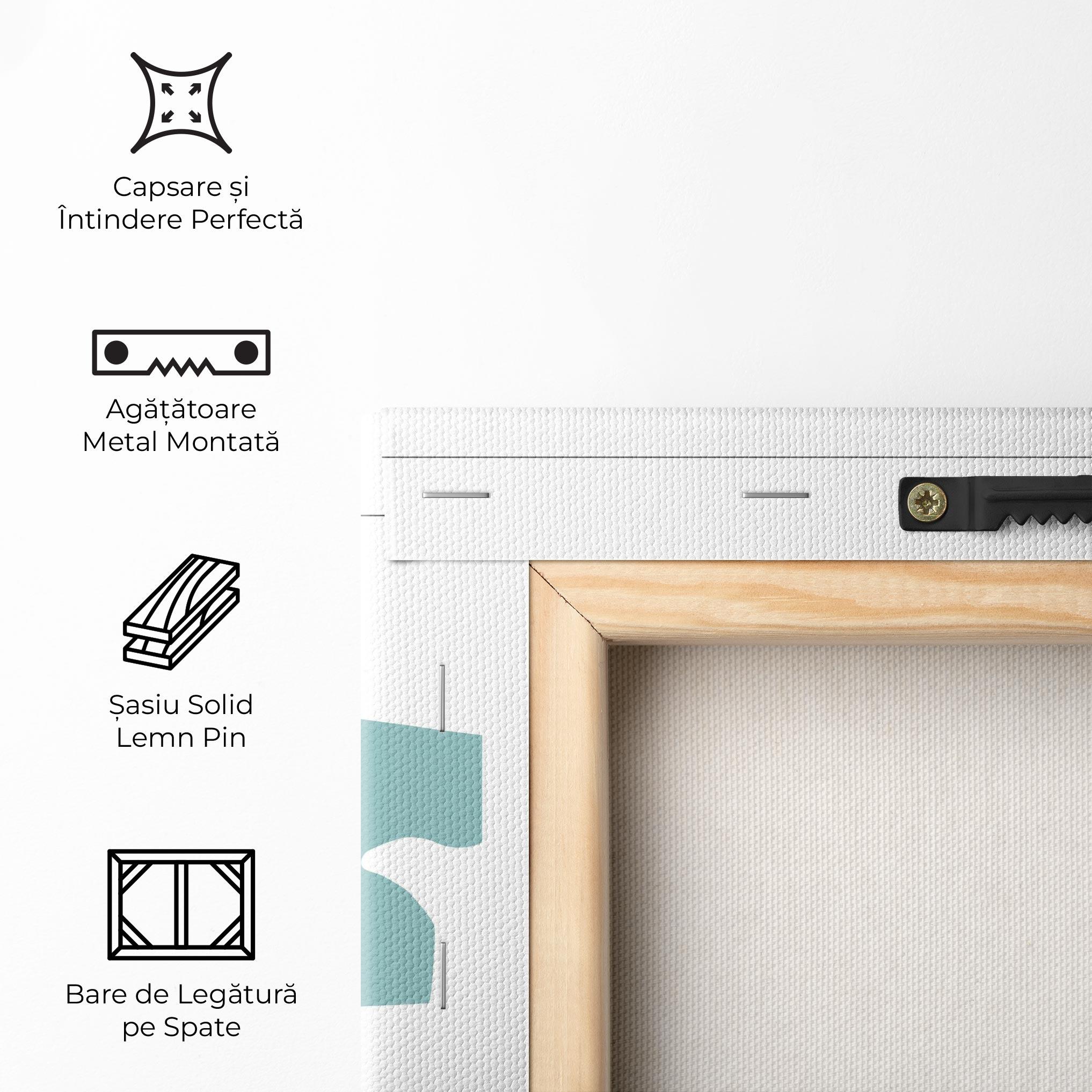 Tablou Canvas Guinea Bissau Map mockup 5