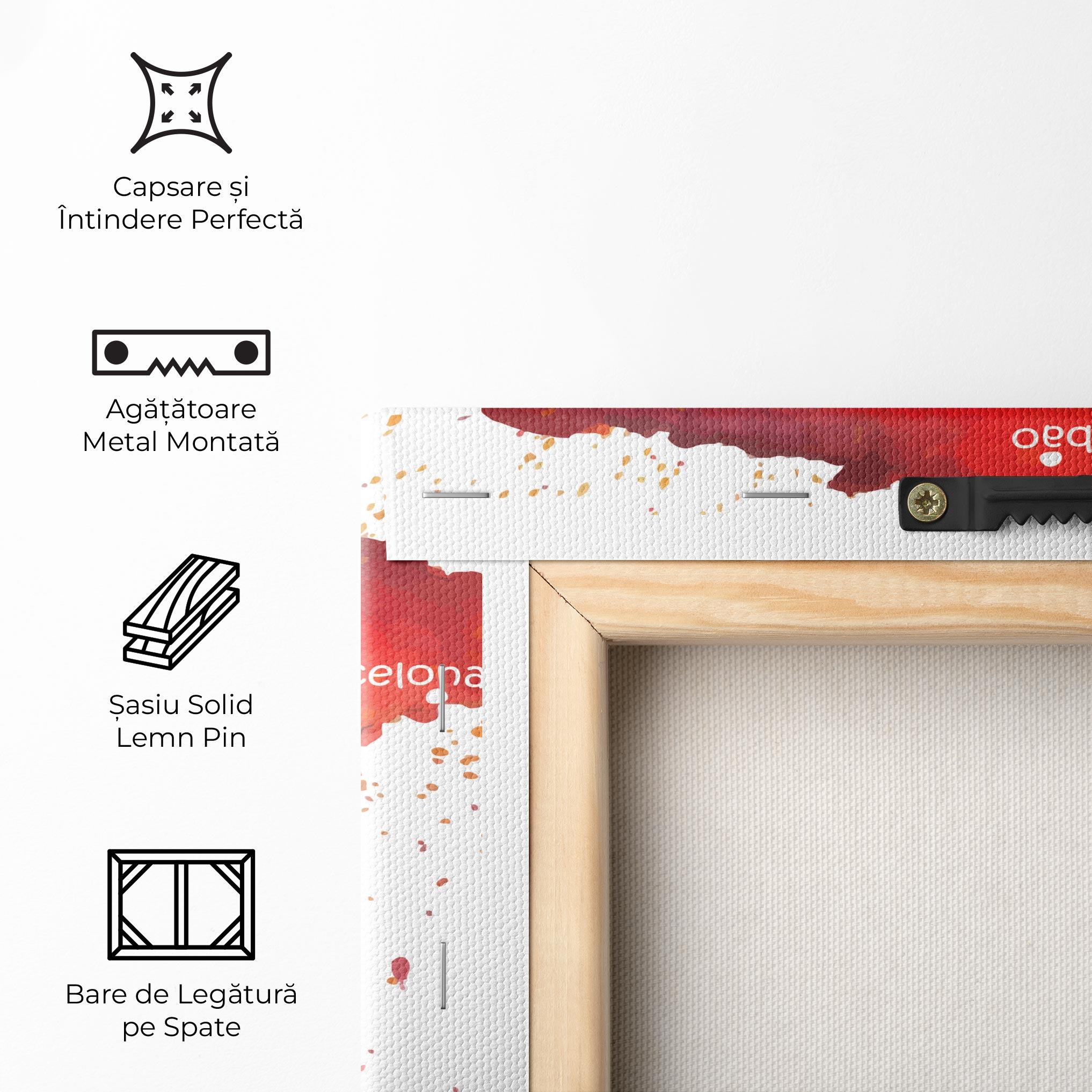 Tablou Canvas Spain Map mockup 5