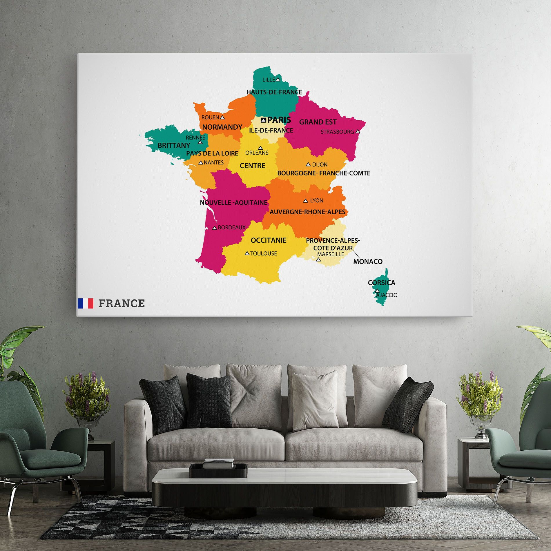 France Color Map mockup 7