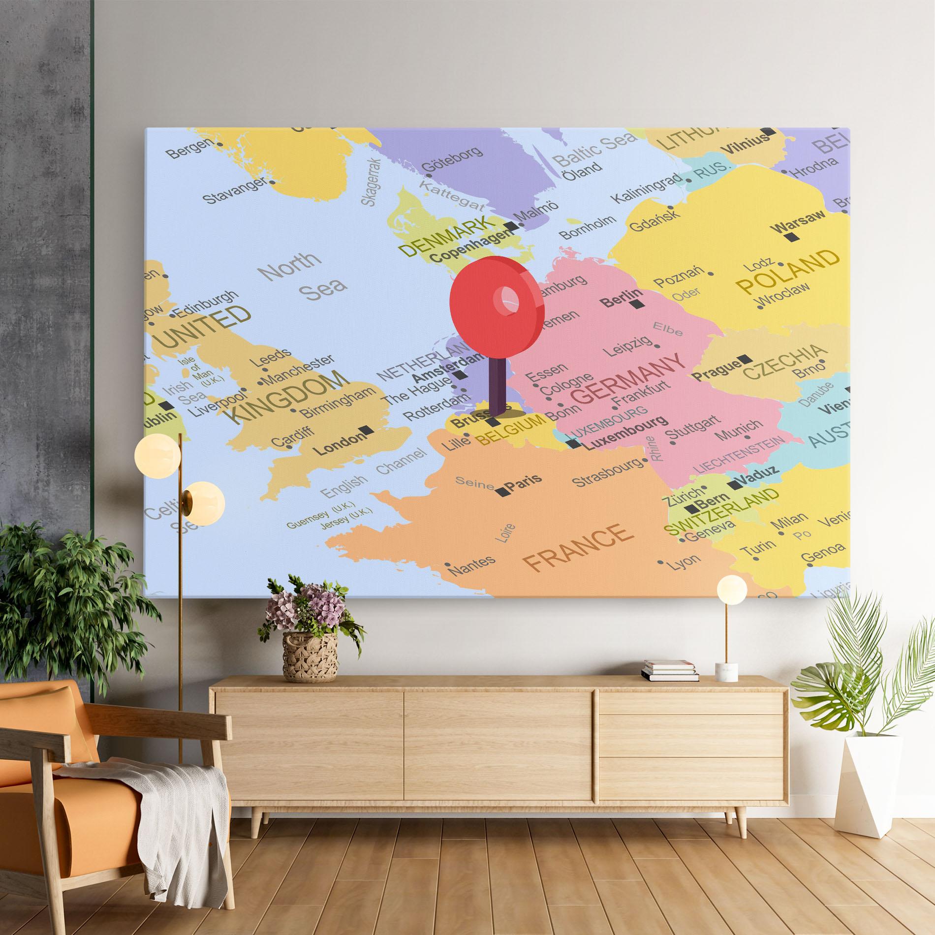 Tablou Canvas Belgium Close Up mockup 9