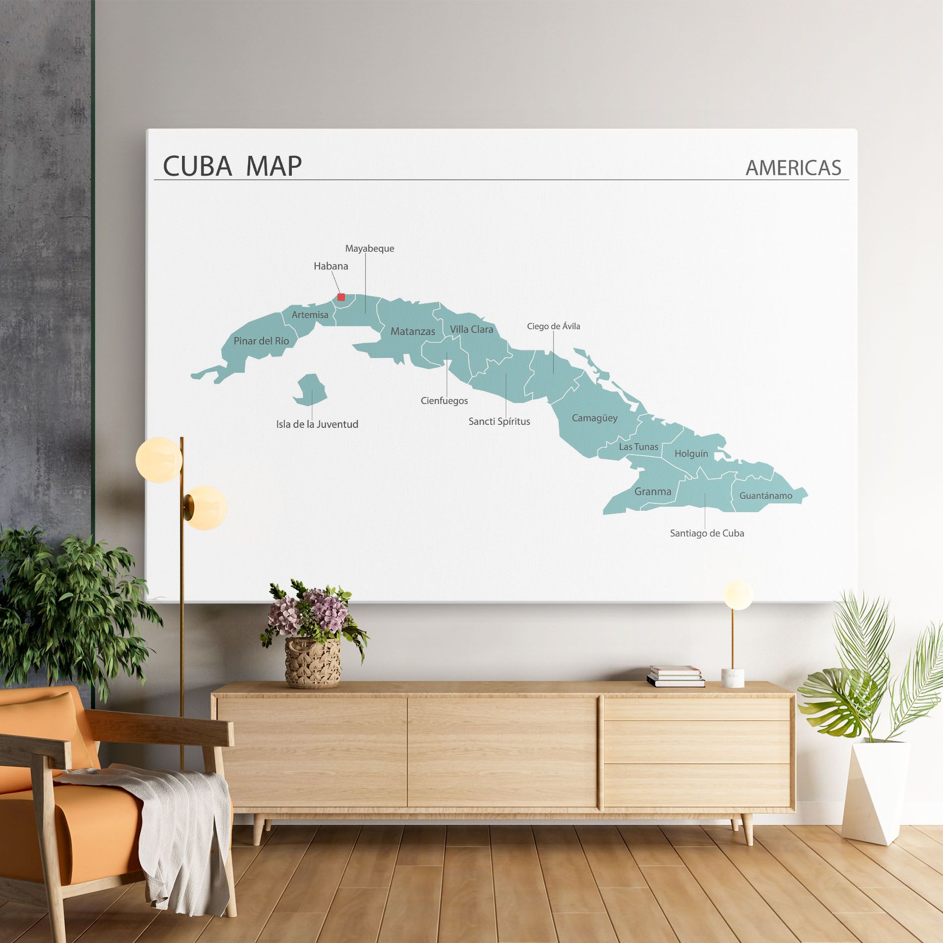 Cuba Map mockup 9