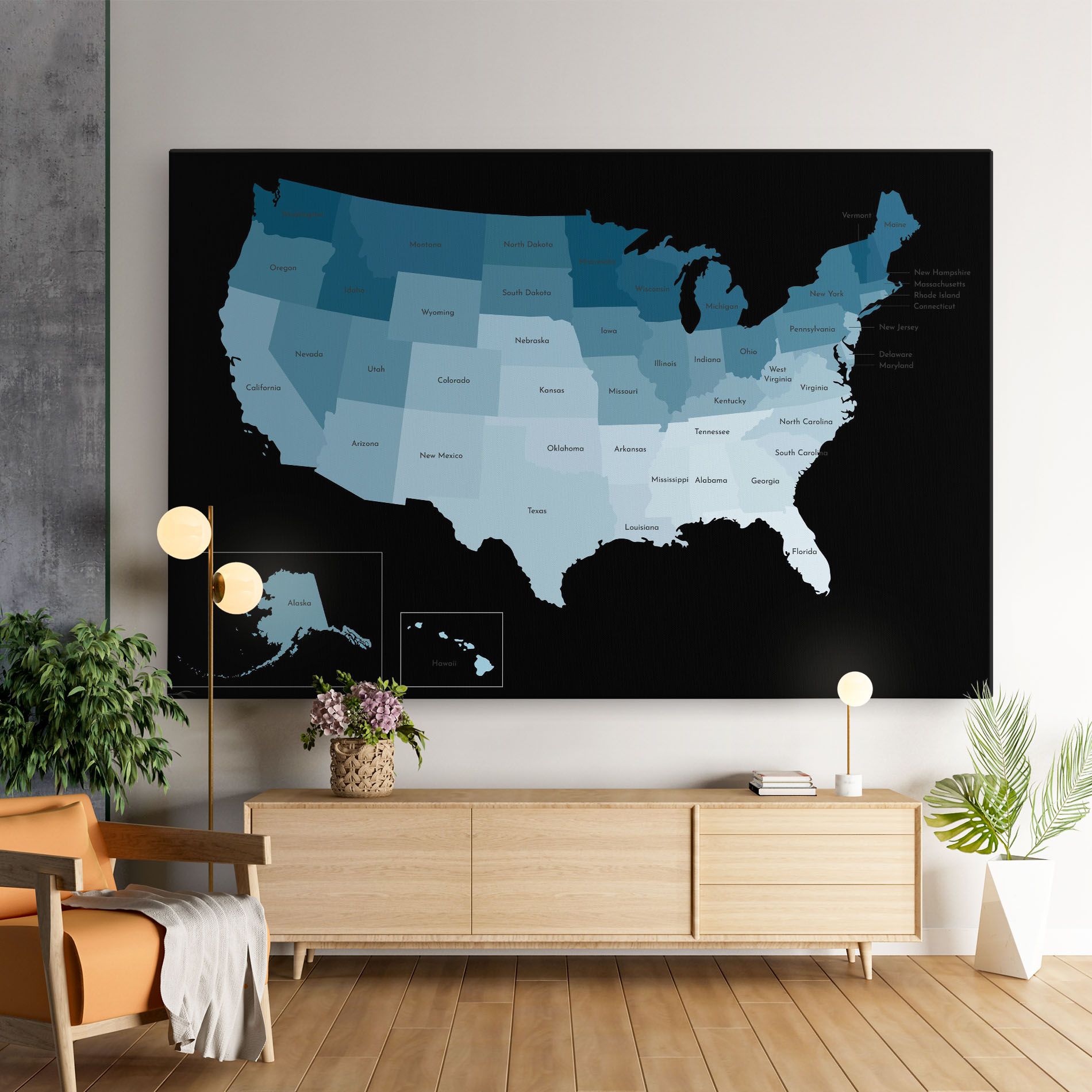 Sua Blue Map mockup 9