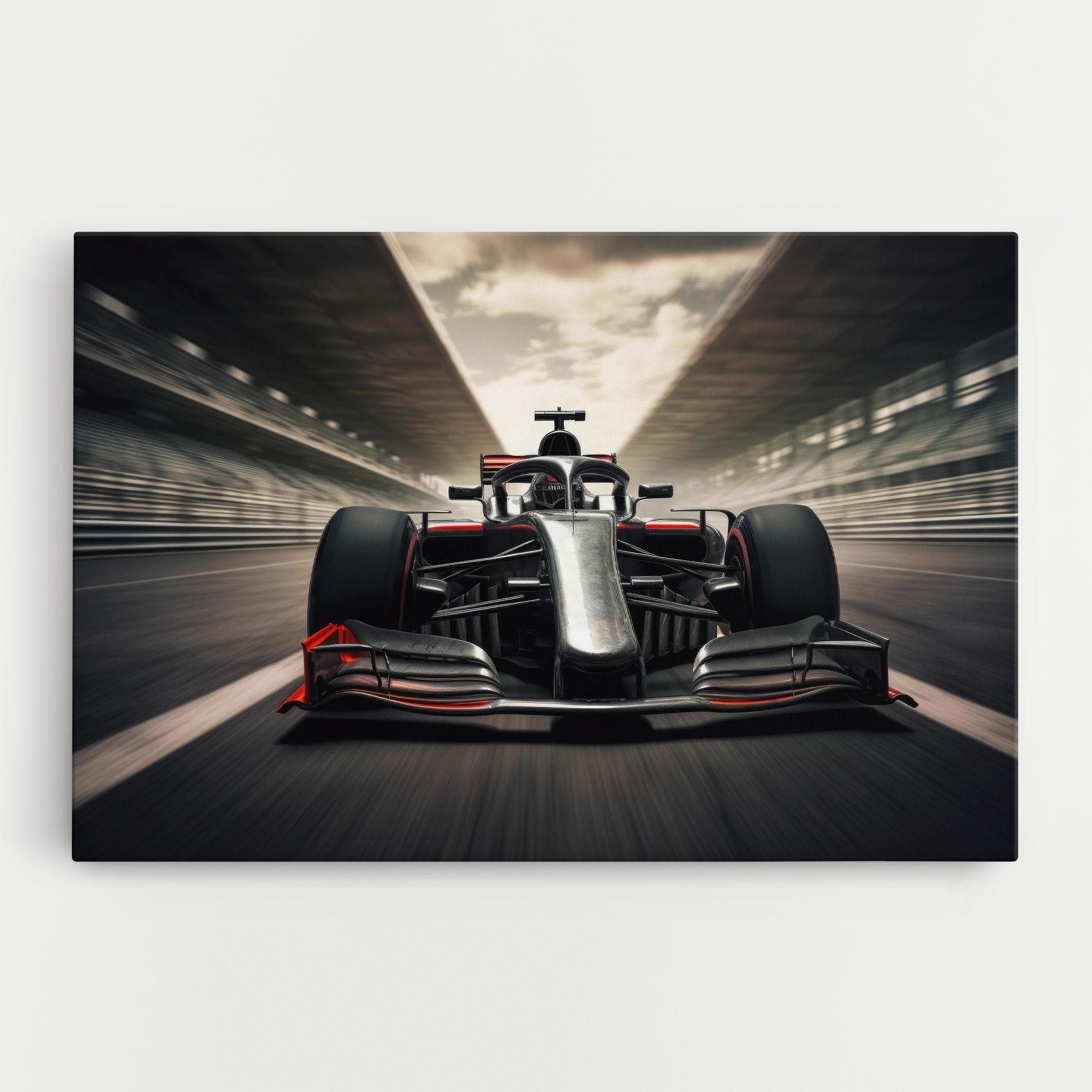 Tablou Canvas Black Red F1 mockup 0