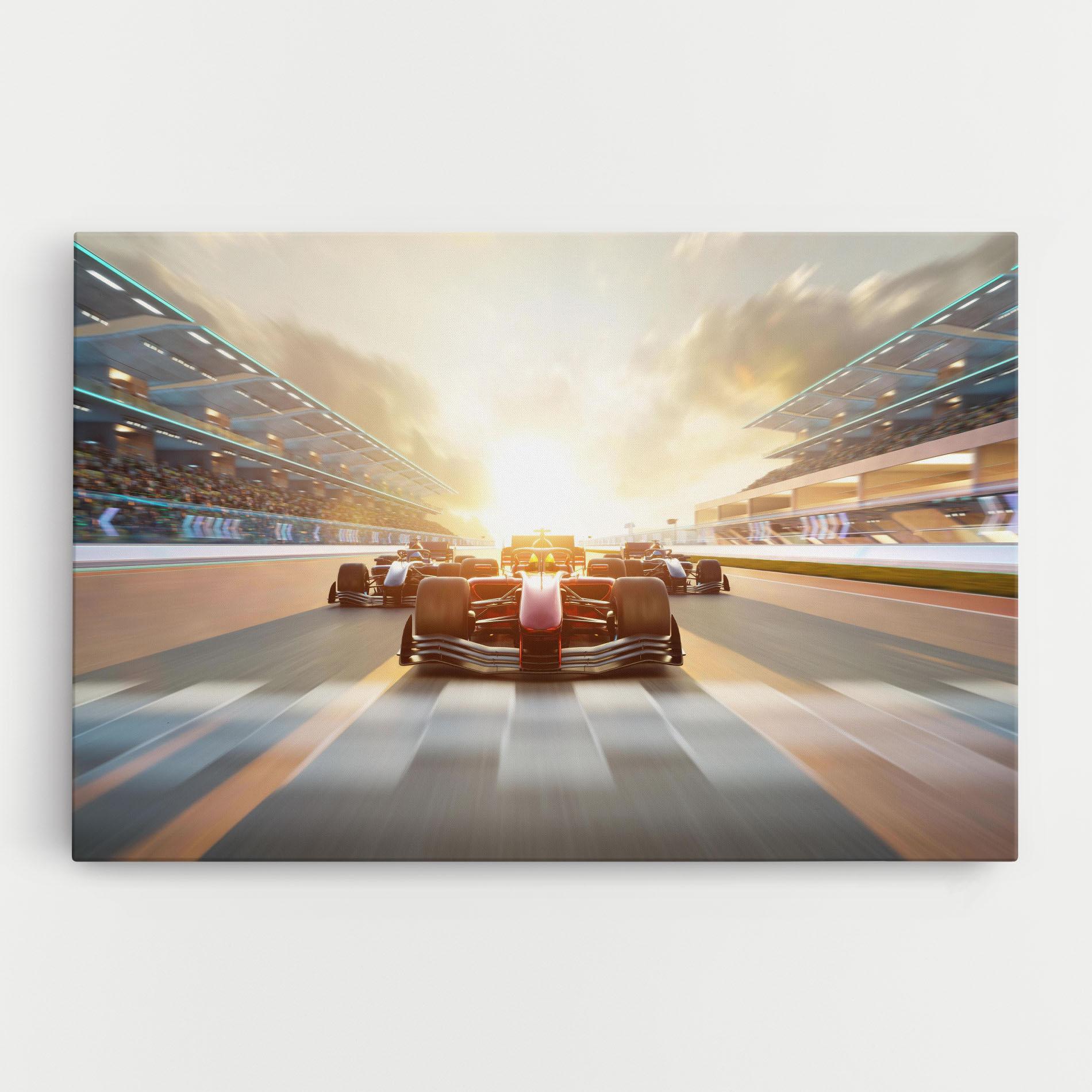 Tablou Canvas F1 Winning mockup 0