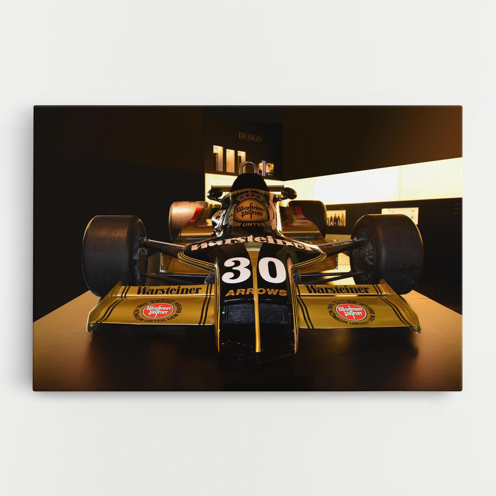Tablou Canvas Formula 1 Car Color mockup 0