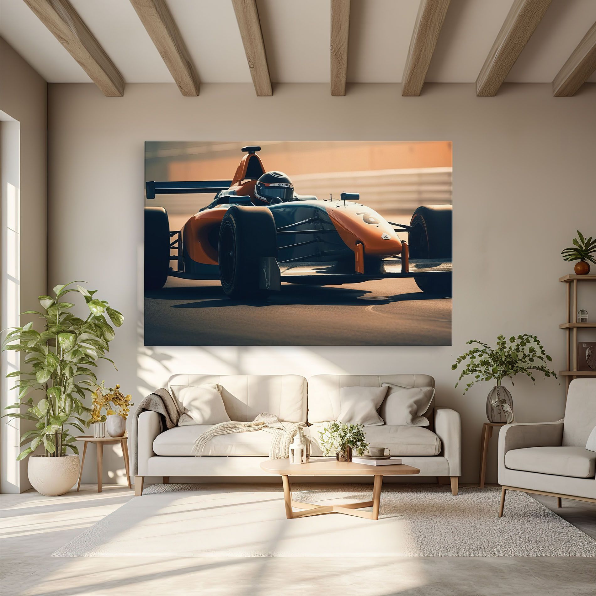 Orange Black F1 mockup 6