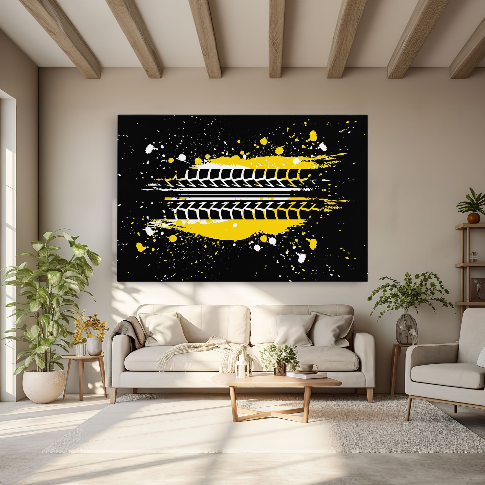 Yellow Traces mockup 6