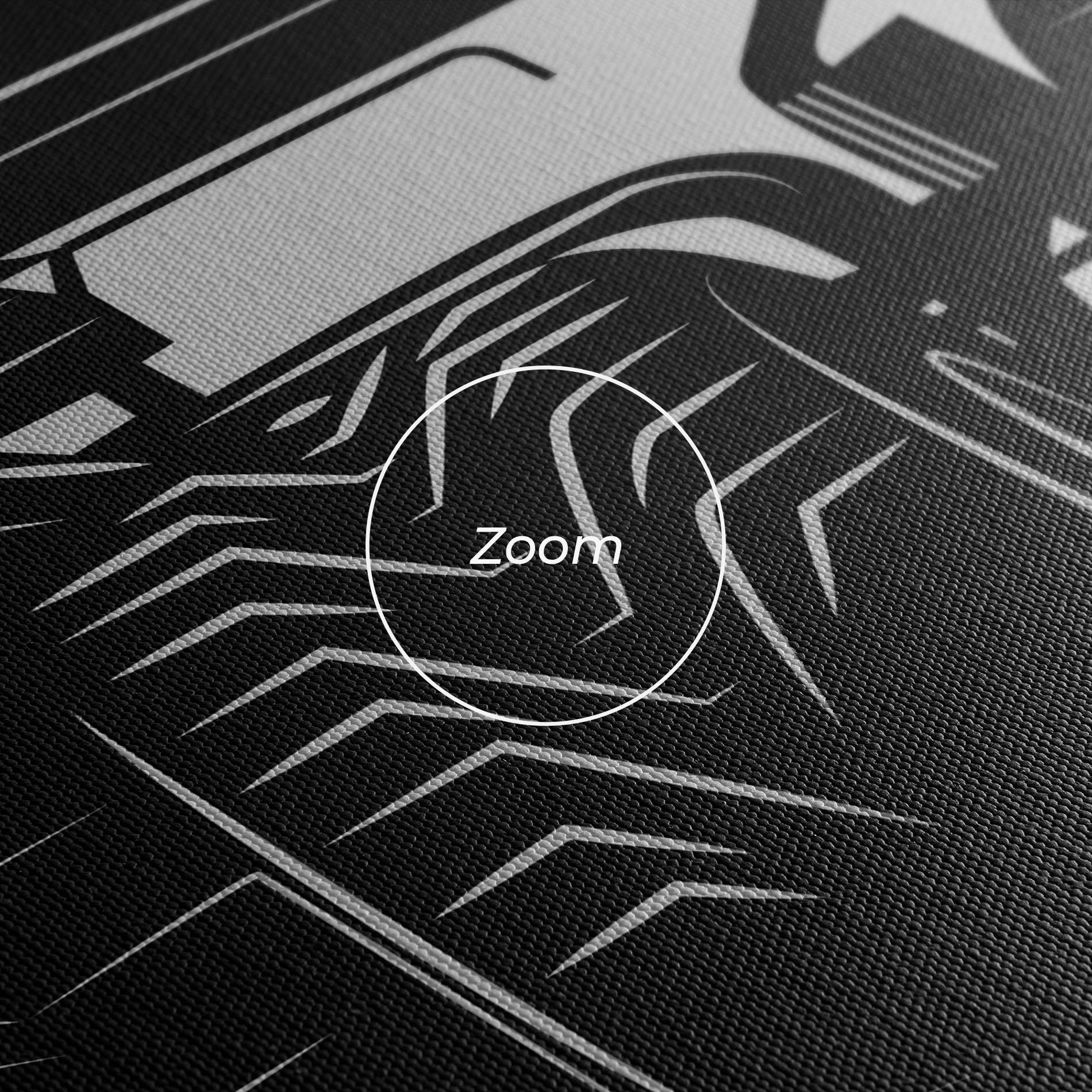 Tablou Canvas Car F1 Smoke mockup 3