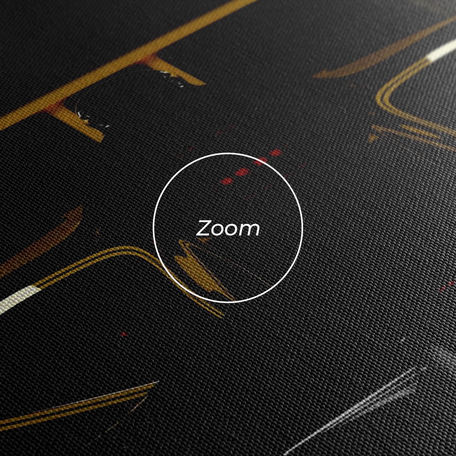 Tablou Canvas Dark F1 Car mockup 3