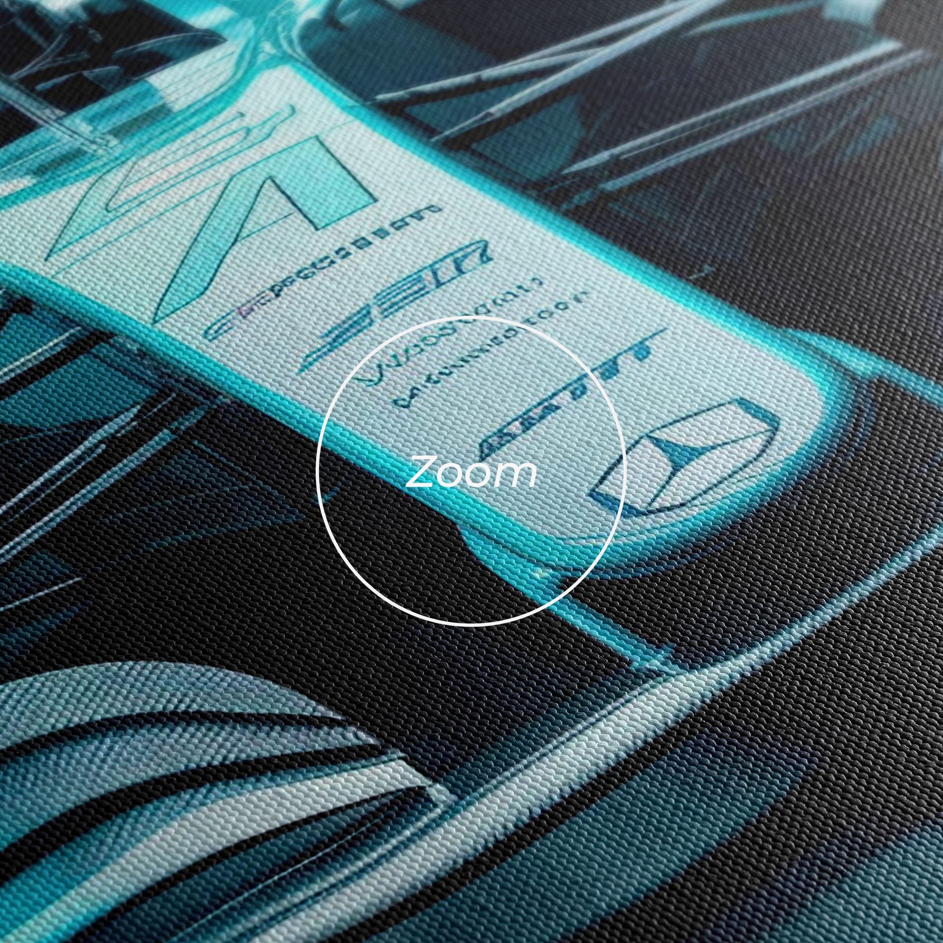 Tablou Canvas F1 Smoke Cars mockup 3