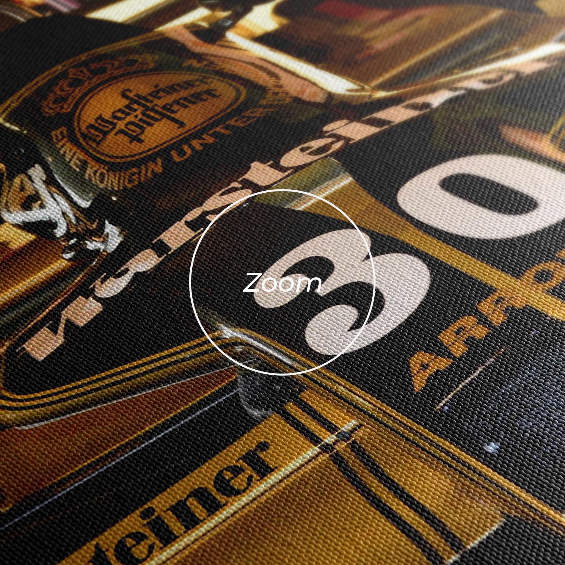 Tablou Canvas Formula 1 Car Color mockup 3