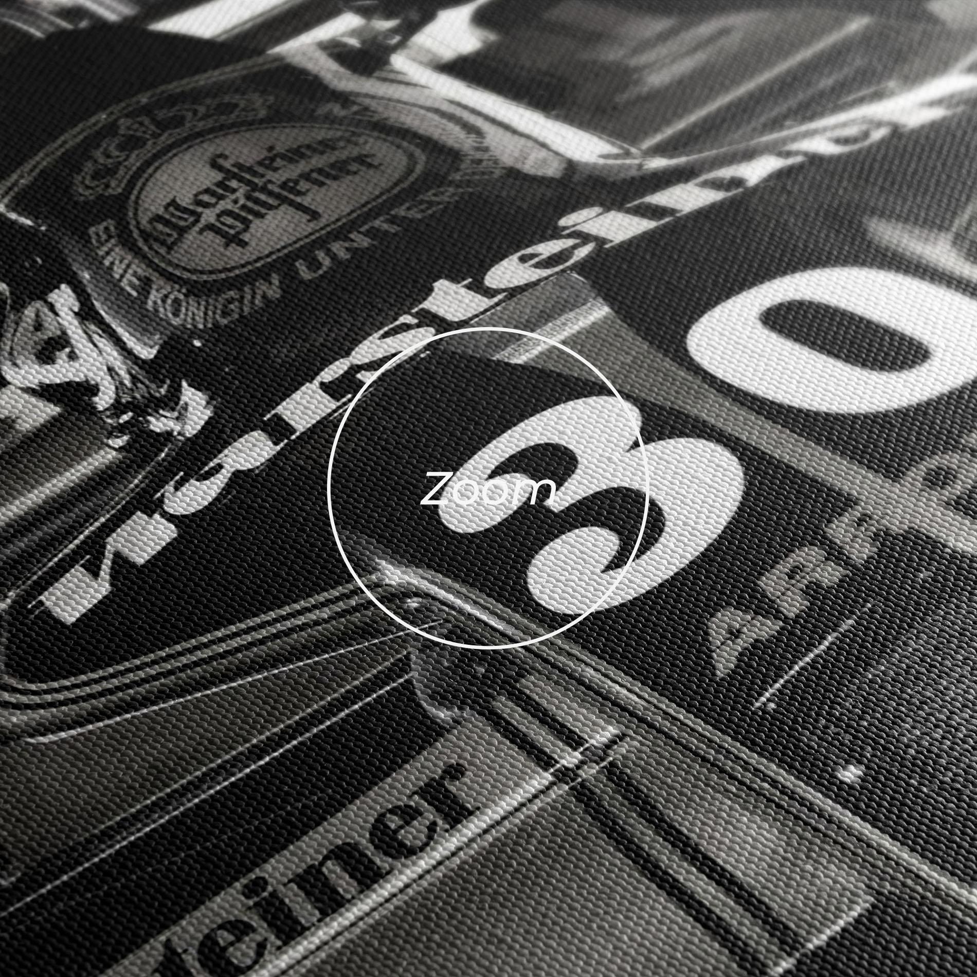 Tablou Canvas Formula 1 Car Grey mockup 3