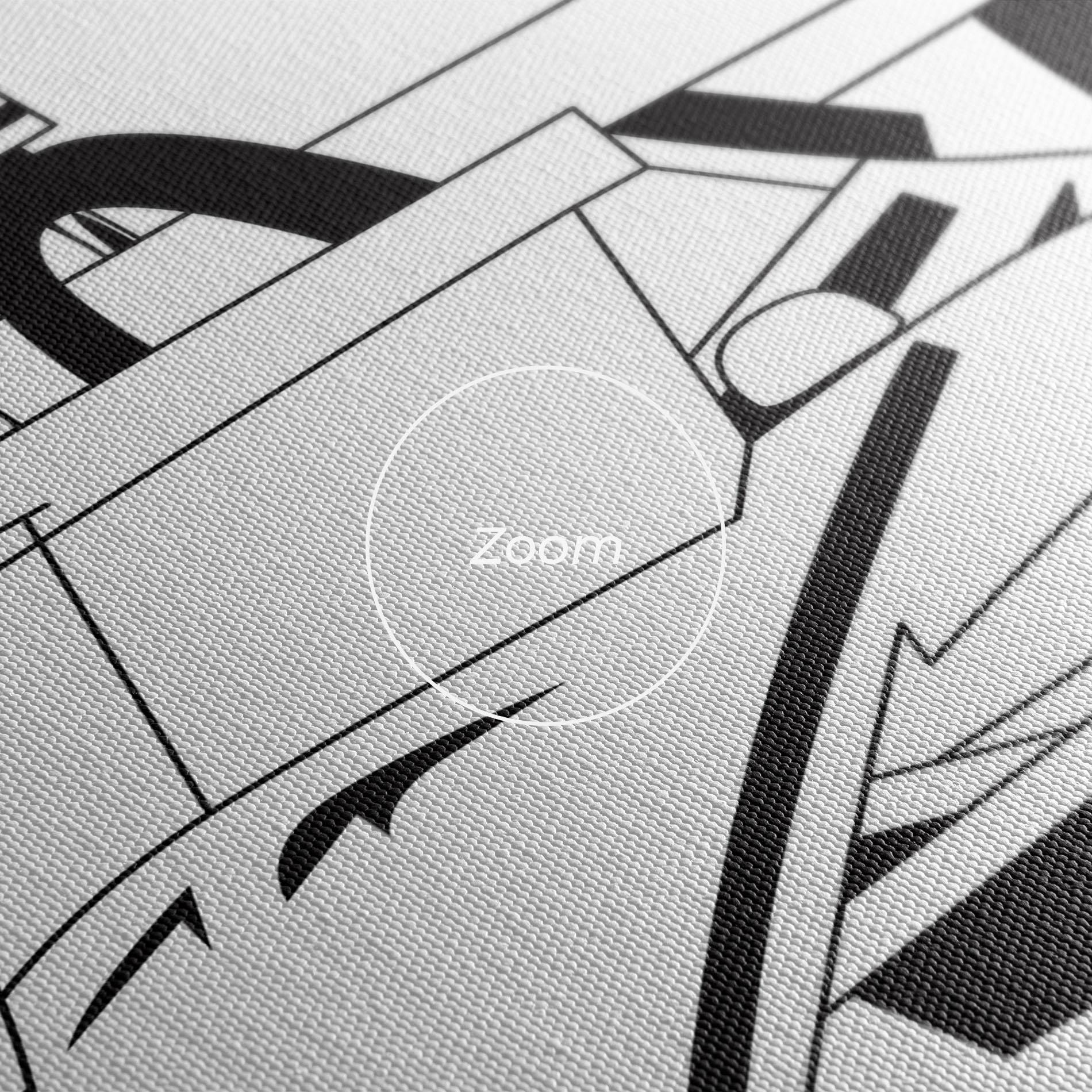 Tablou Canvas Grand Prix Cars mockup 3