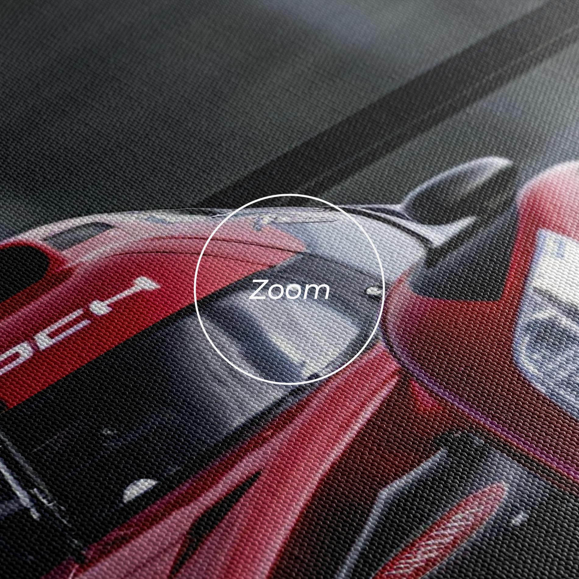 Tablou Canvas Red Racing Cars mockup 3