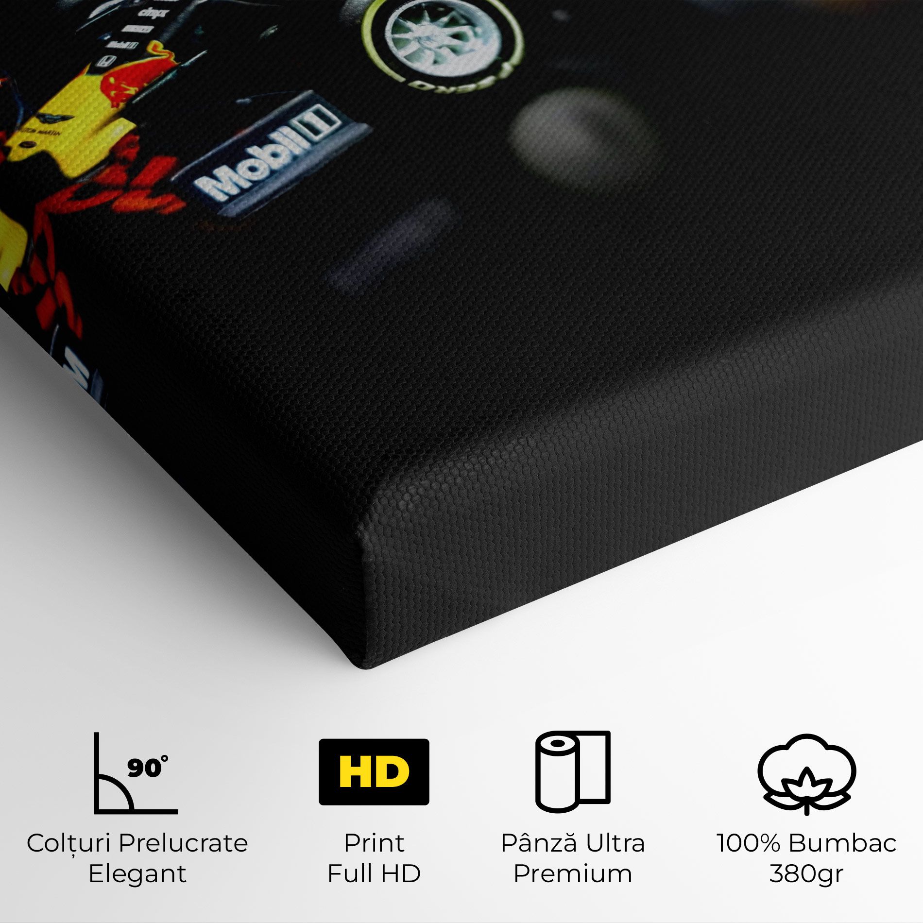 Black Yellow F1 mockup 4