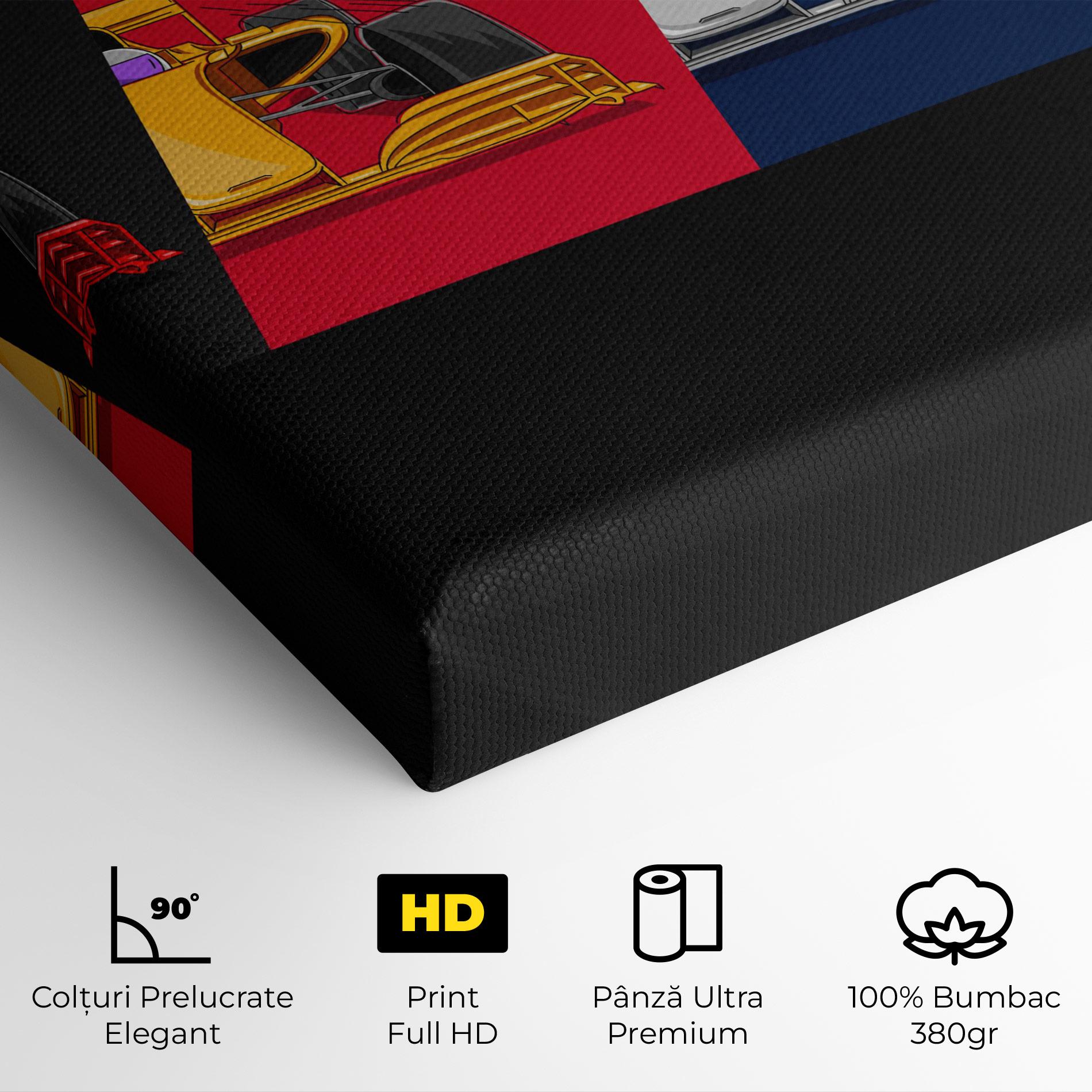 Tablou Canvas F1 Cars mockup 4