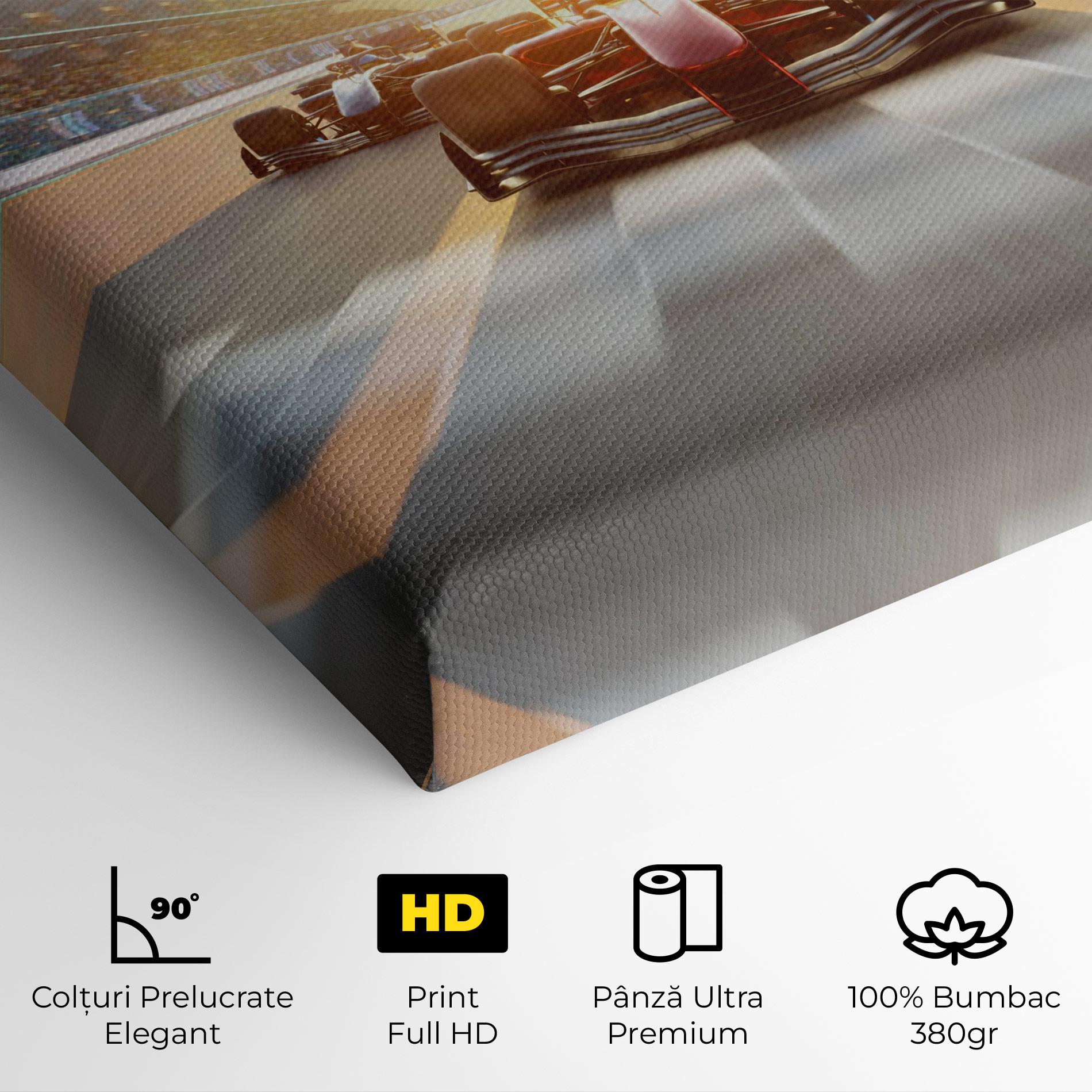 Tablou Canvas F1 Winning mockup 4