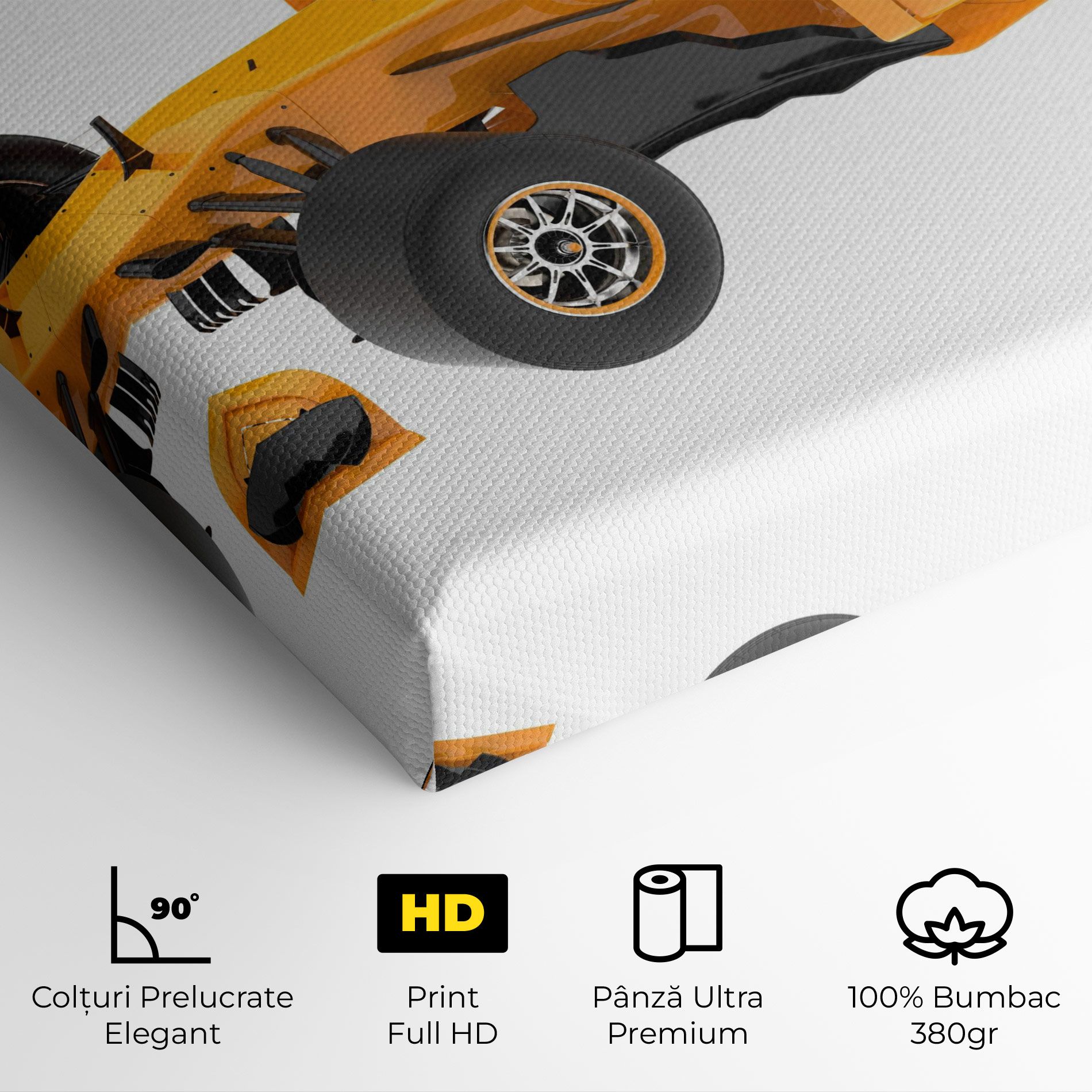 Yellow F1 Toy mockup 4