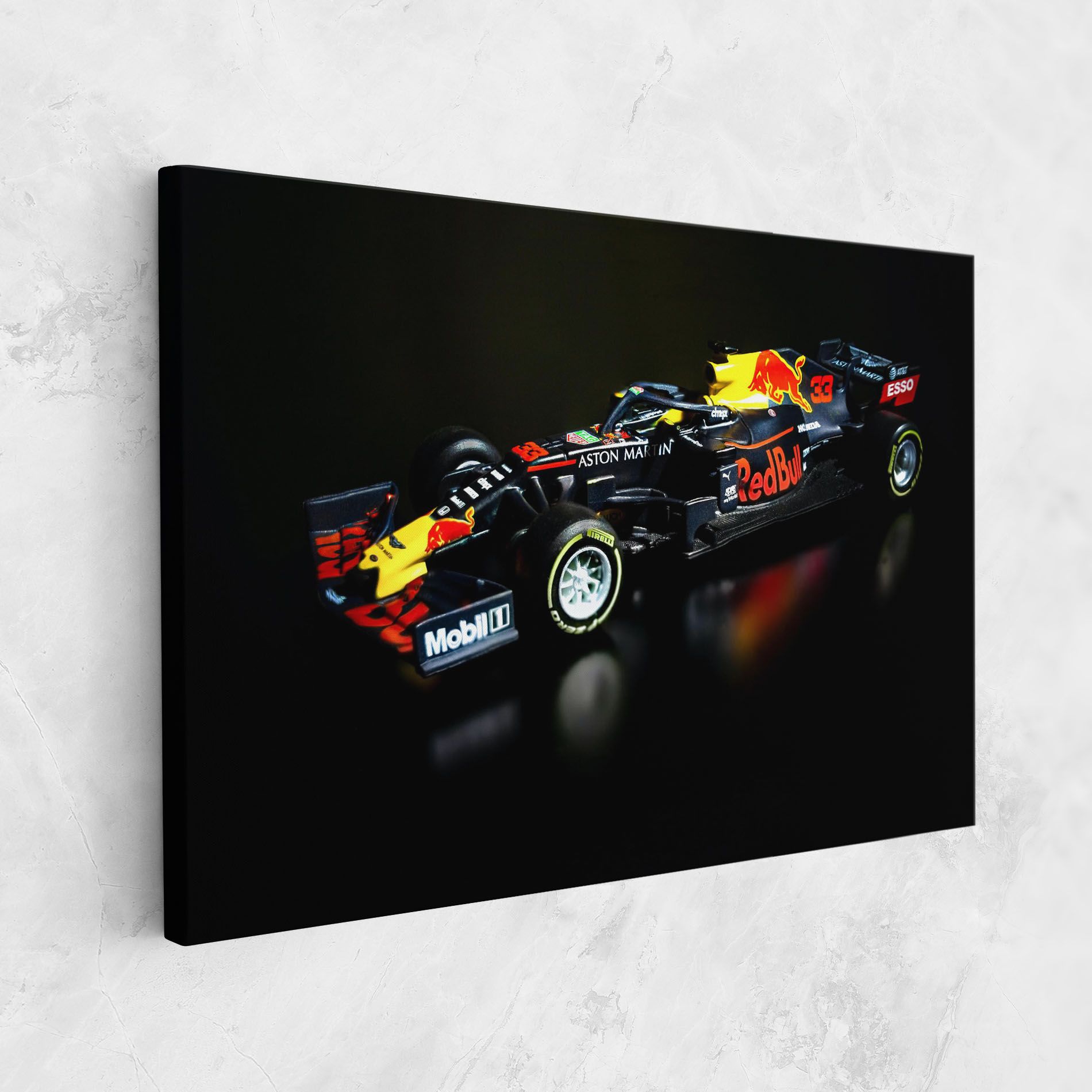Black Yellow F1 mockup 1