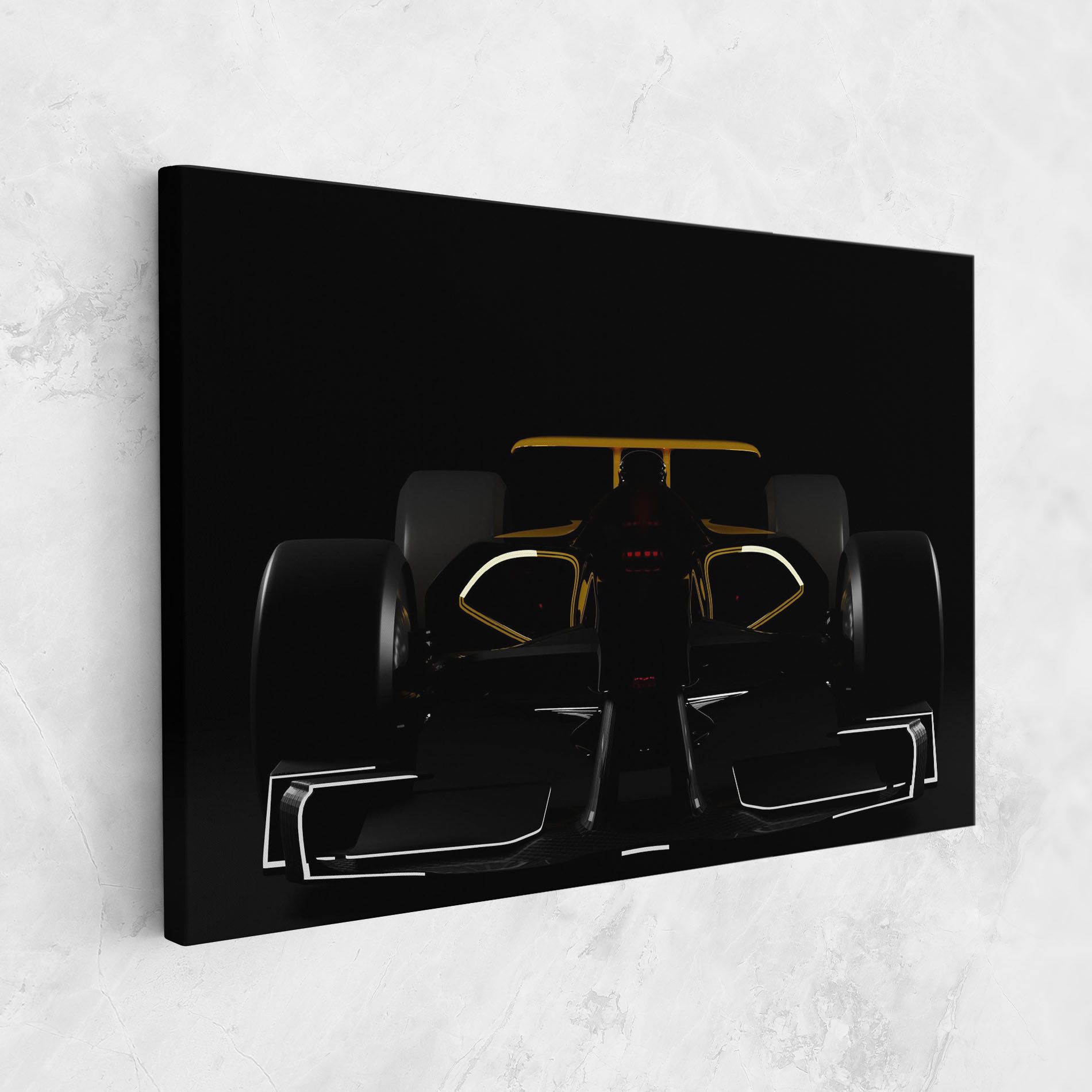 Dark F1 Car mockup 1