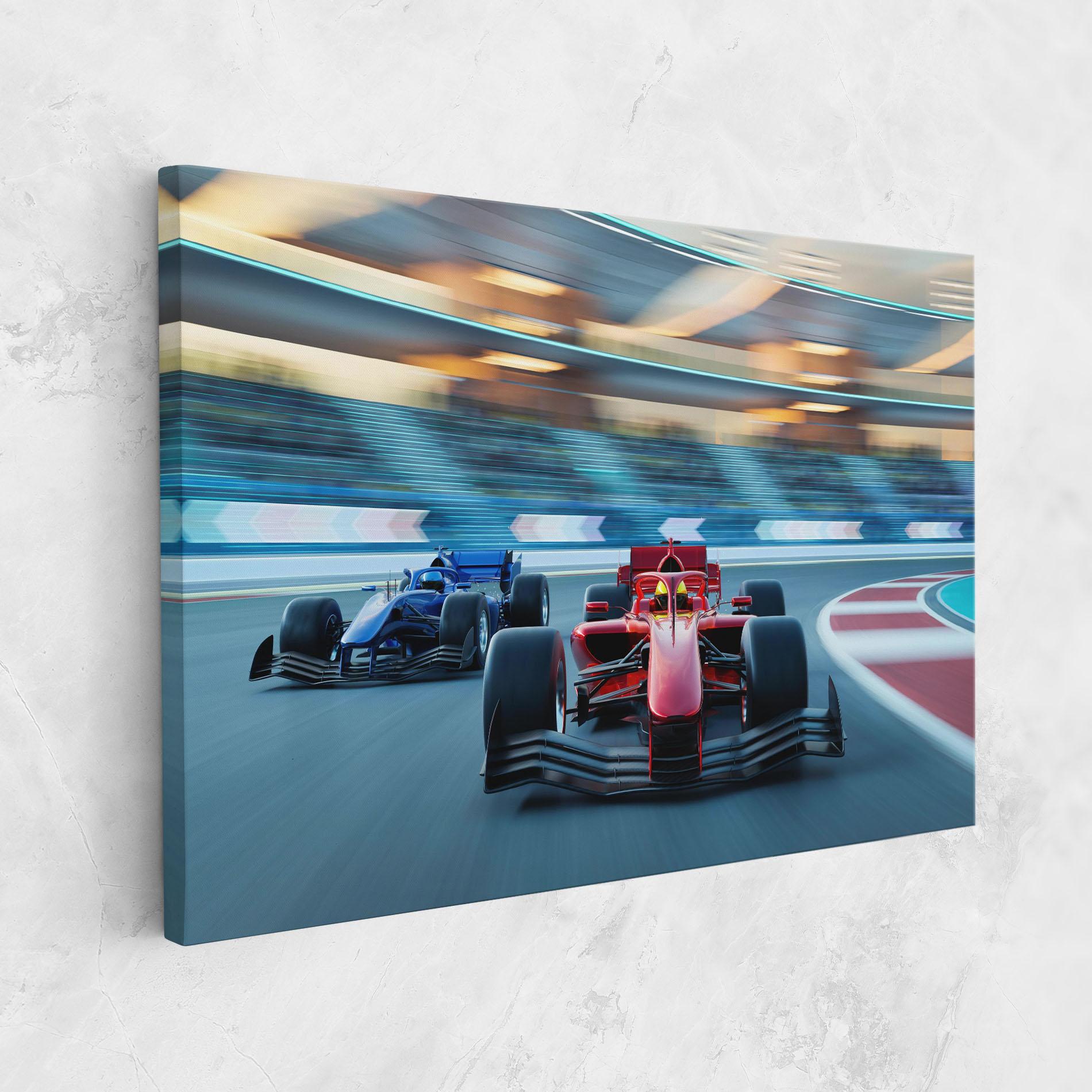 Tablou Canvas F1 Racing mockup 1