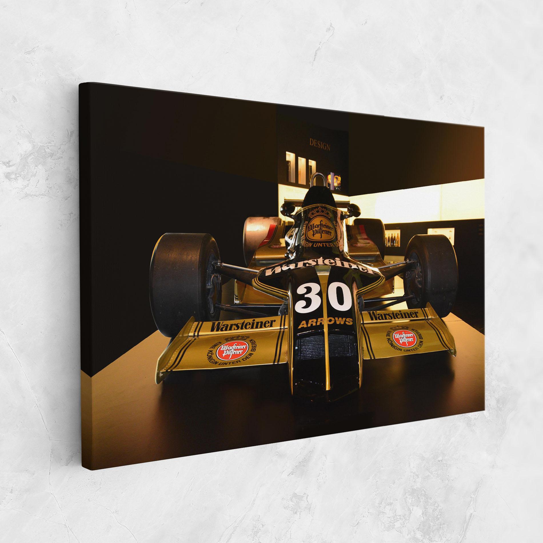 Tablou Canvas Formula 1 Car Color mockup 1