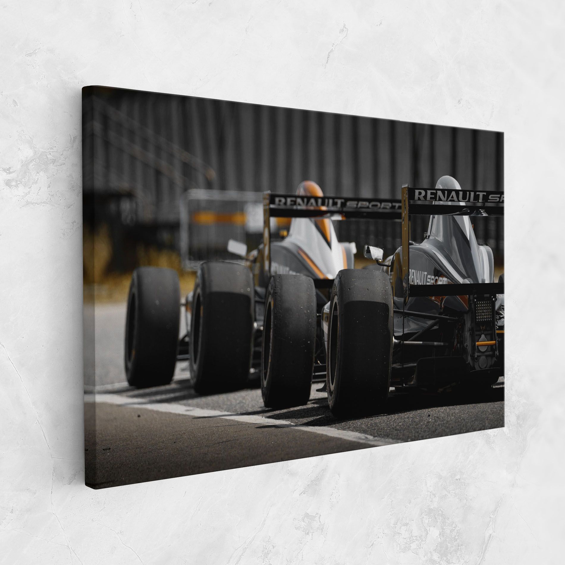 Grey F1 Cars mockup 1