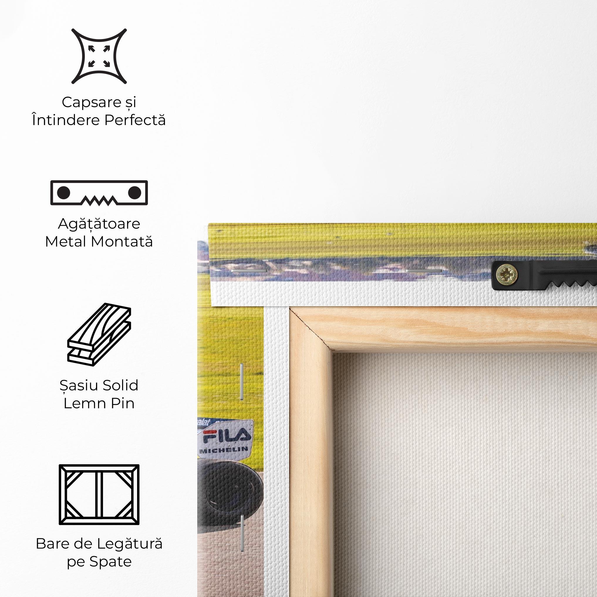 Tablou Canvas Black F1 Car mockup 5