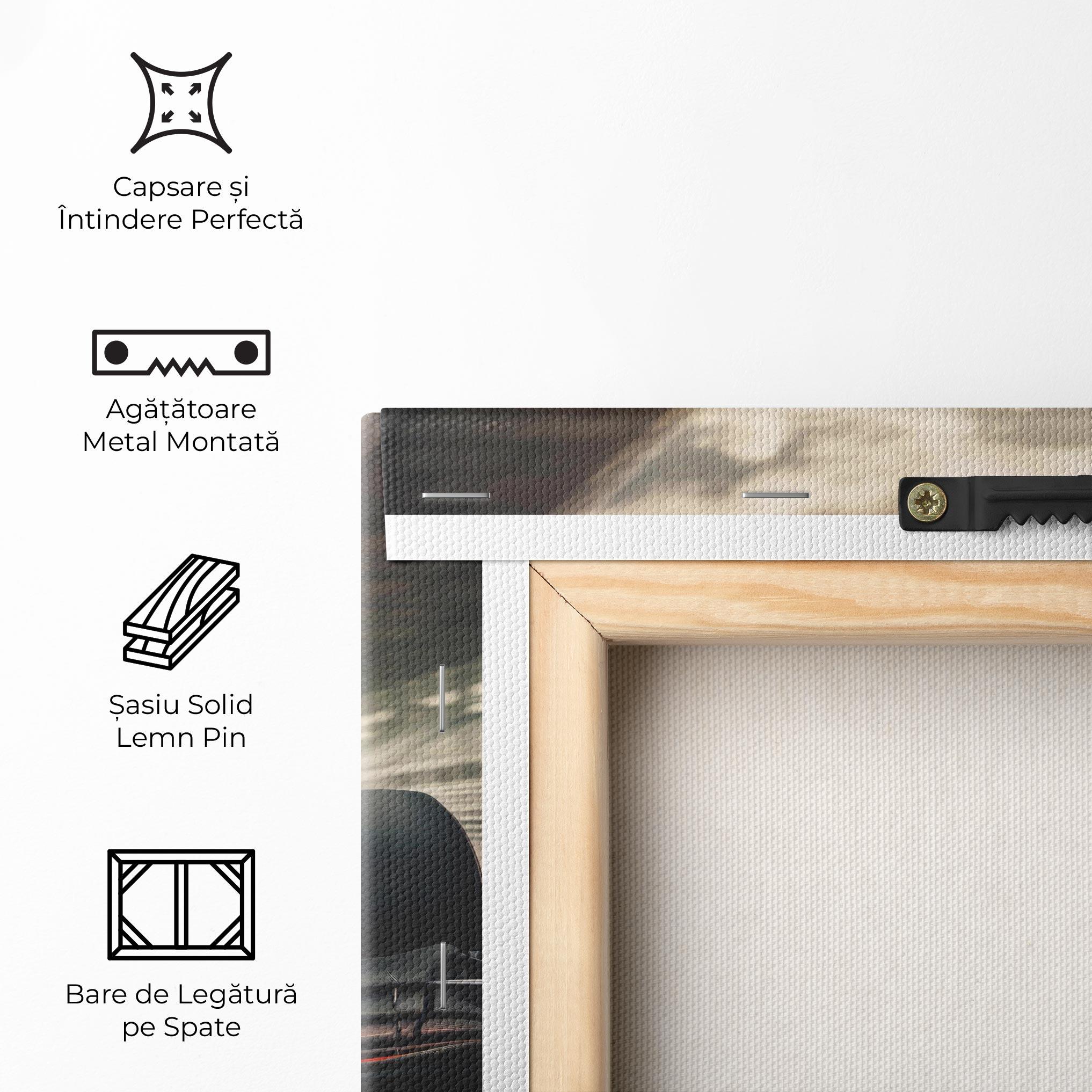 Tablou Canvas Black Red F1 mockup 5