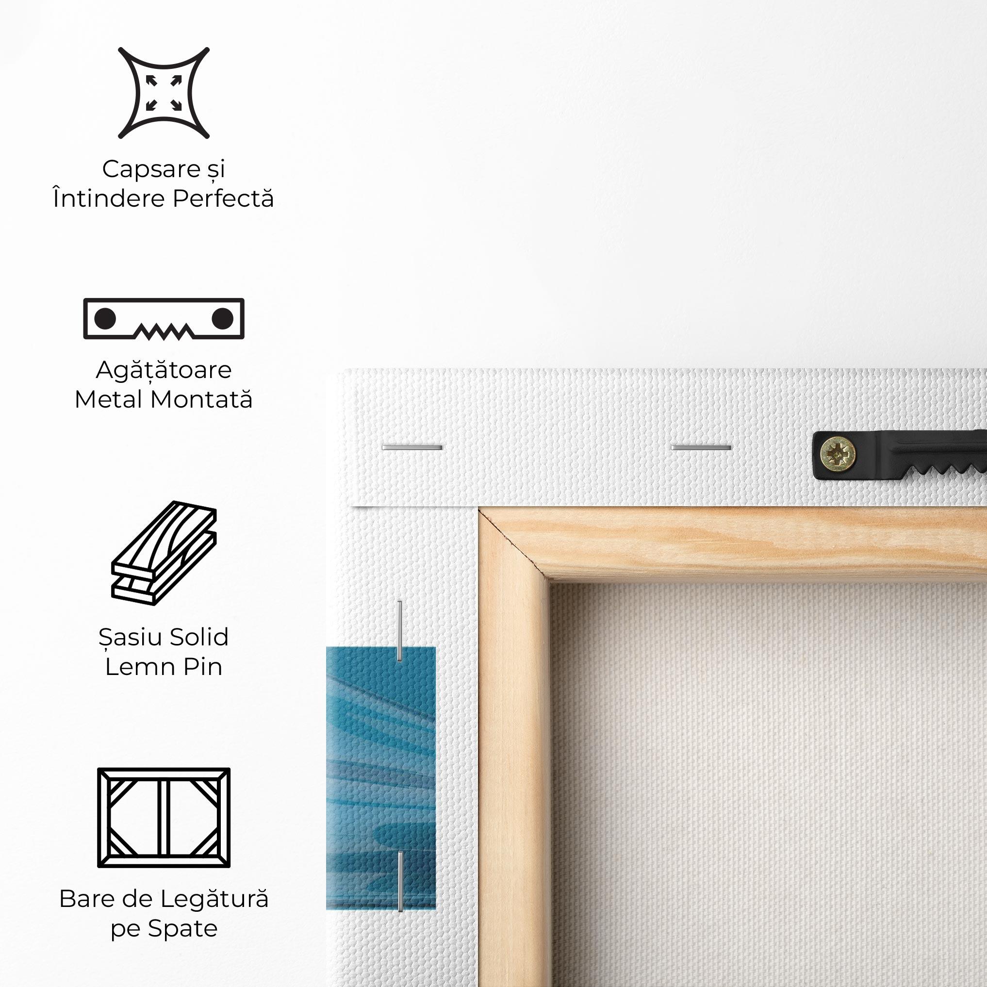 Tablou Canvas Blue F1 Toy mockup 5