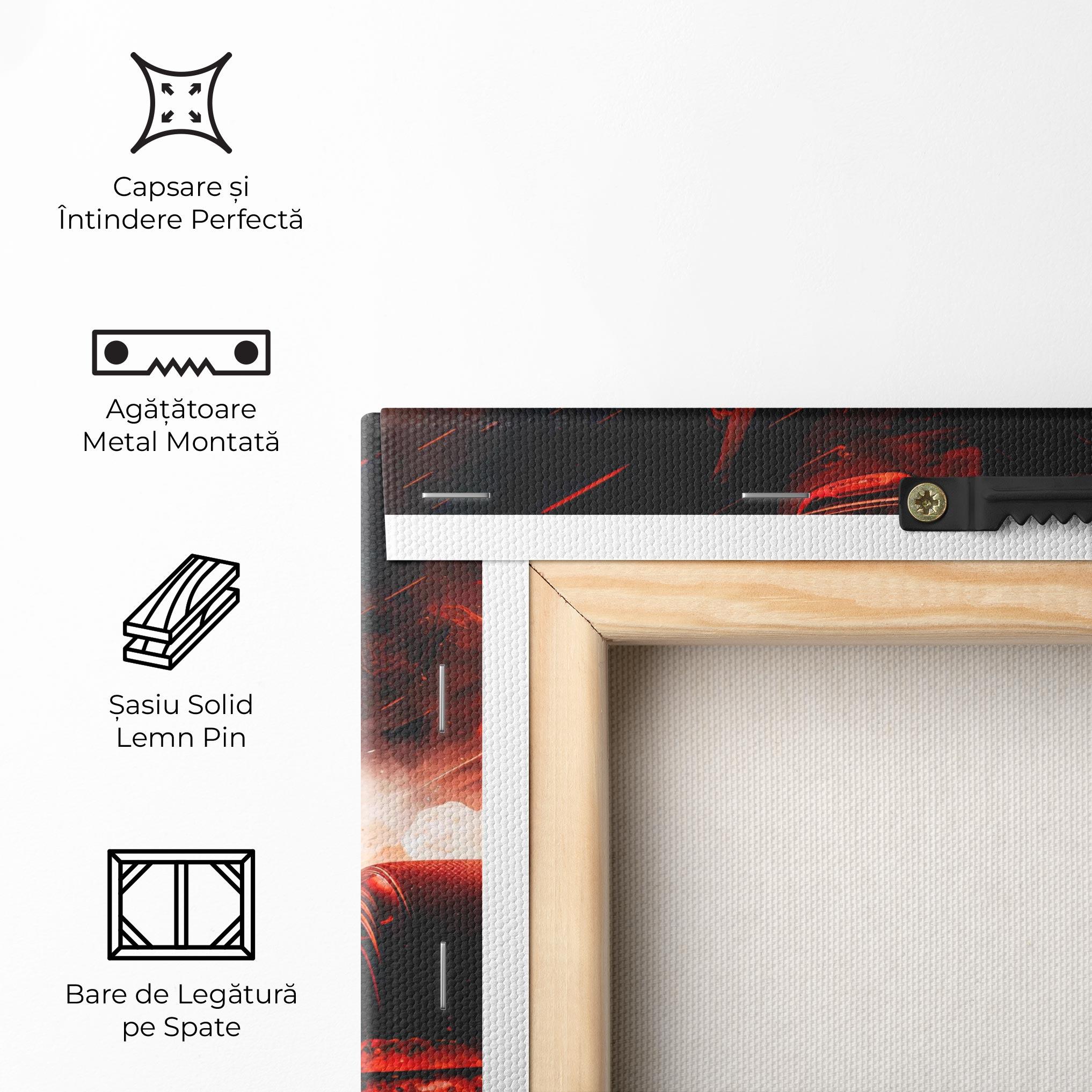 Tablou Canvas Blue Red F1 mockup 5