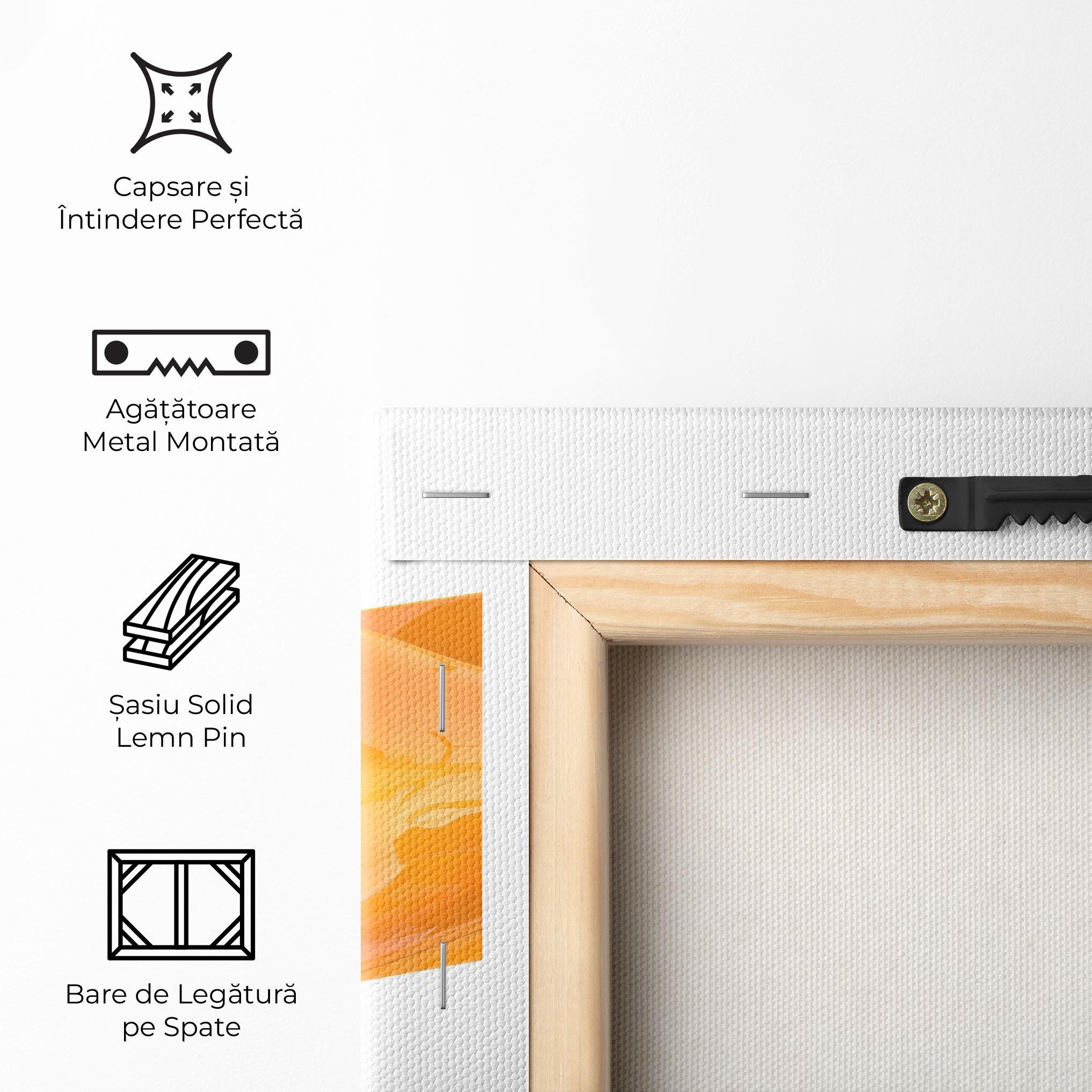 Tablou Canvas Yellow F1 Toy mockup 5