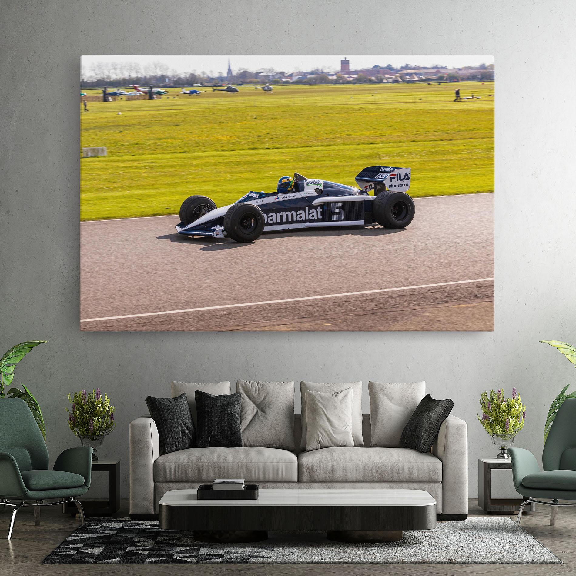 Tablou Canvas Black F1 Car mockup 7