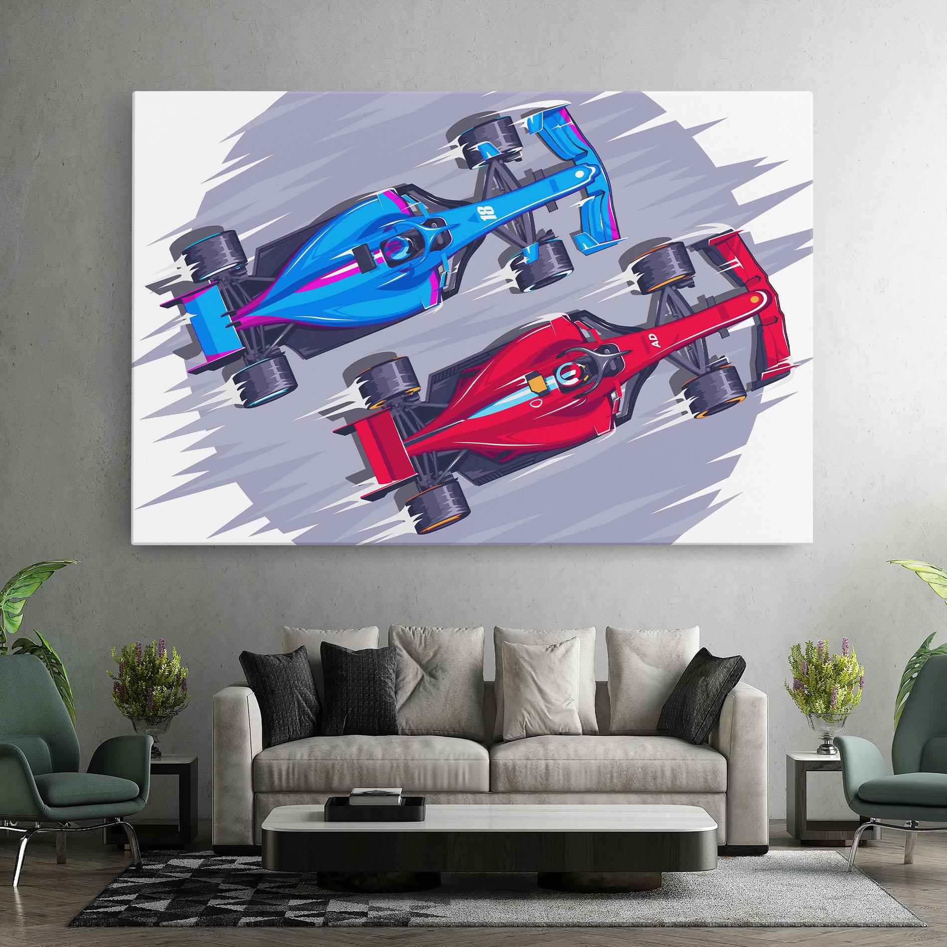 Tablou Canvas Bolides mockup 7