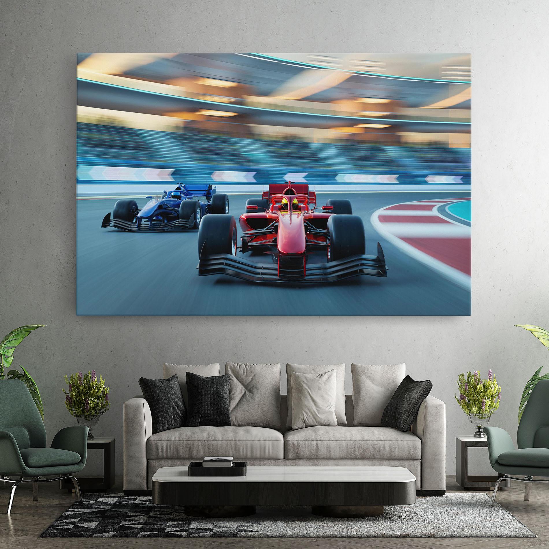 Tablou Canvas F1 Racing mockup 7