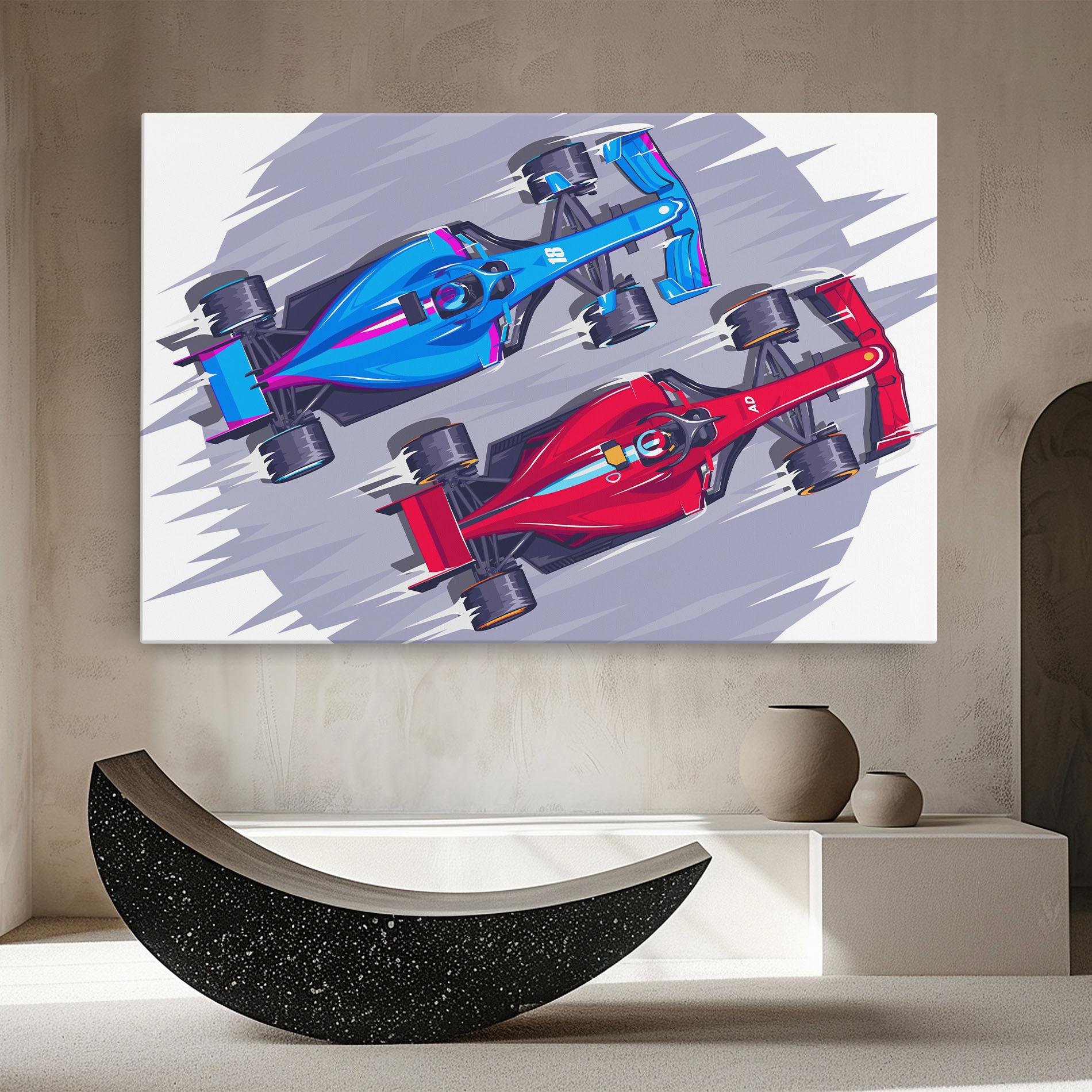 Tablou Canvas Bolides mockup 8