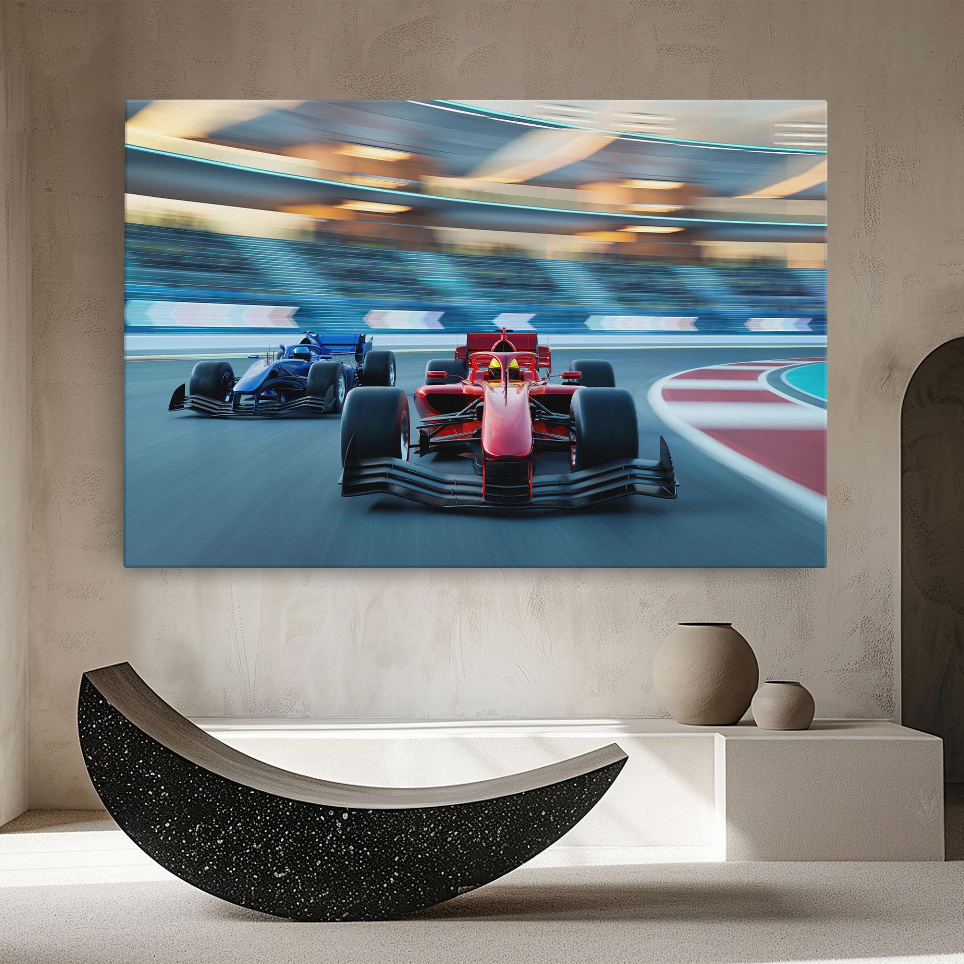Tablou Canvas F1 Racing mockup 8