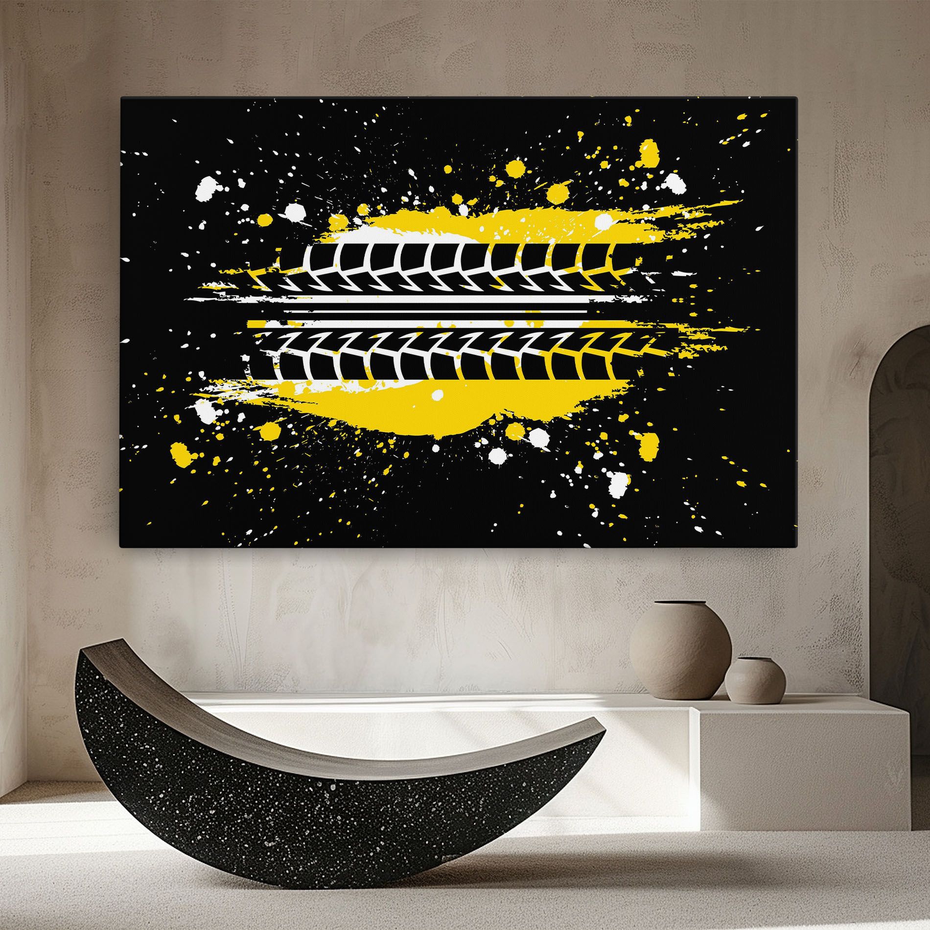 Yellow Traces mockup 8