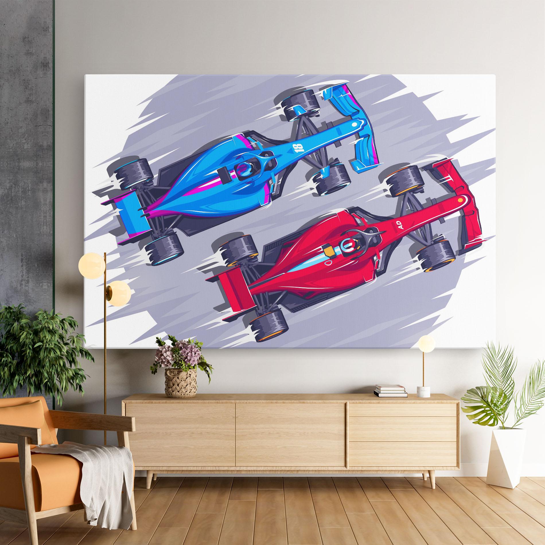 Tablou Canvas Bolides mockup 9