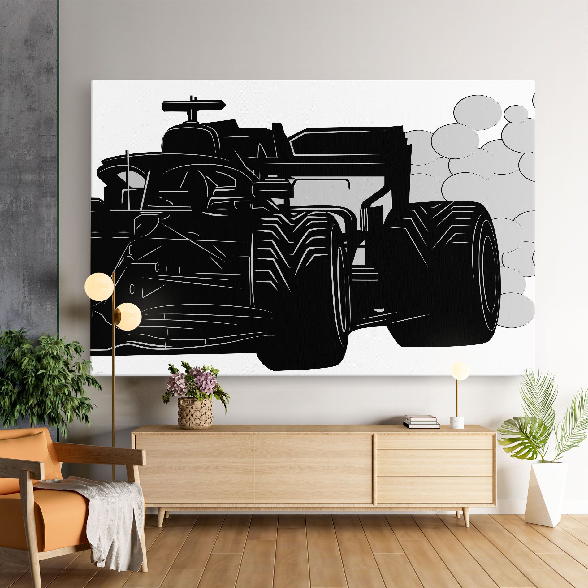 Car F1 Smoke mockup 9