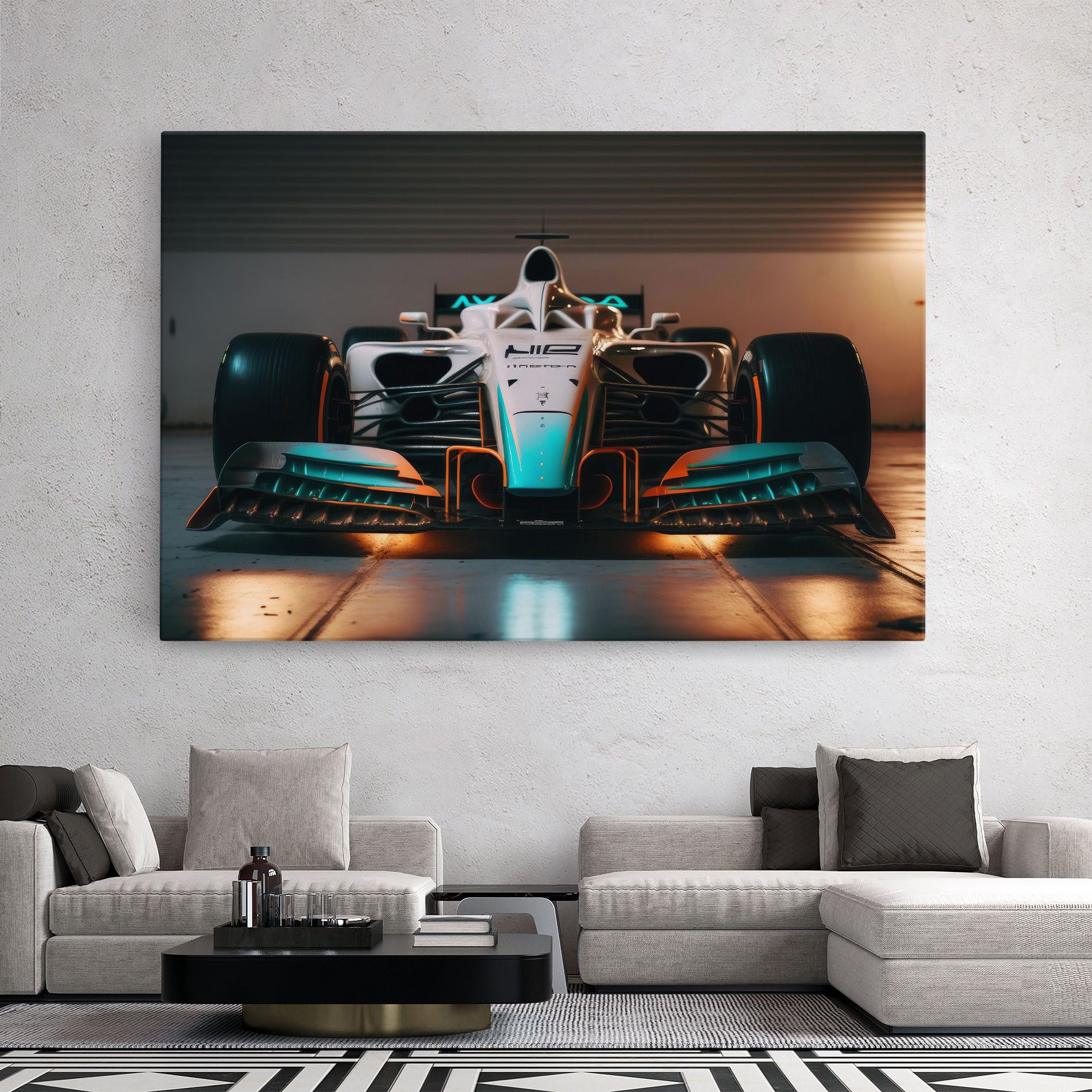 Blue White F1 mockup 2