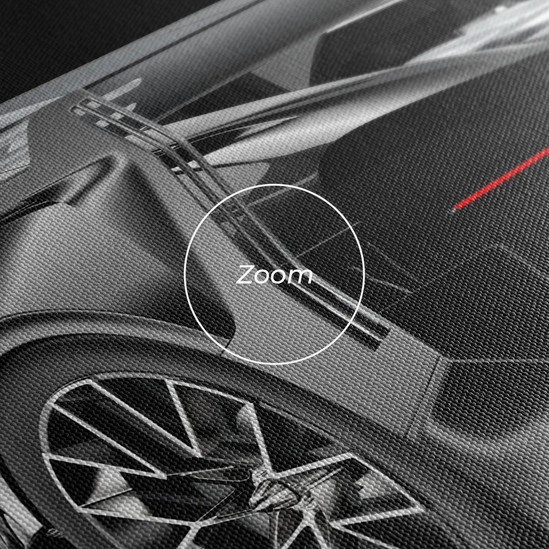 Black Rear Hypercar mockup 3