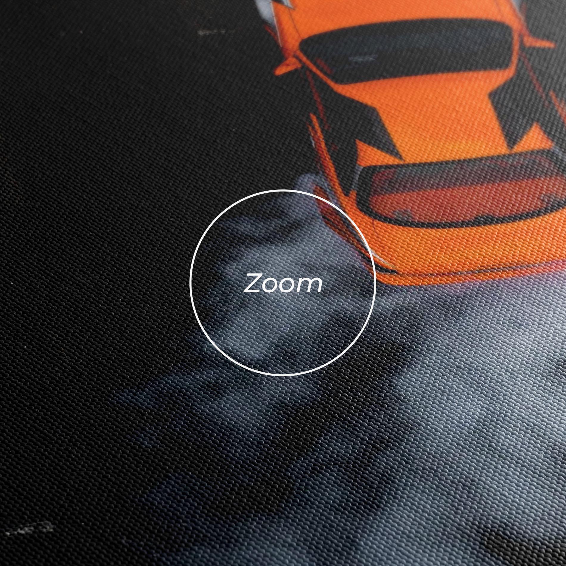 Tablou Canvas Orange Proche Drifting mockup 3