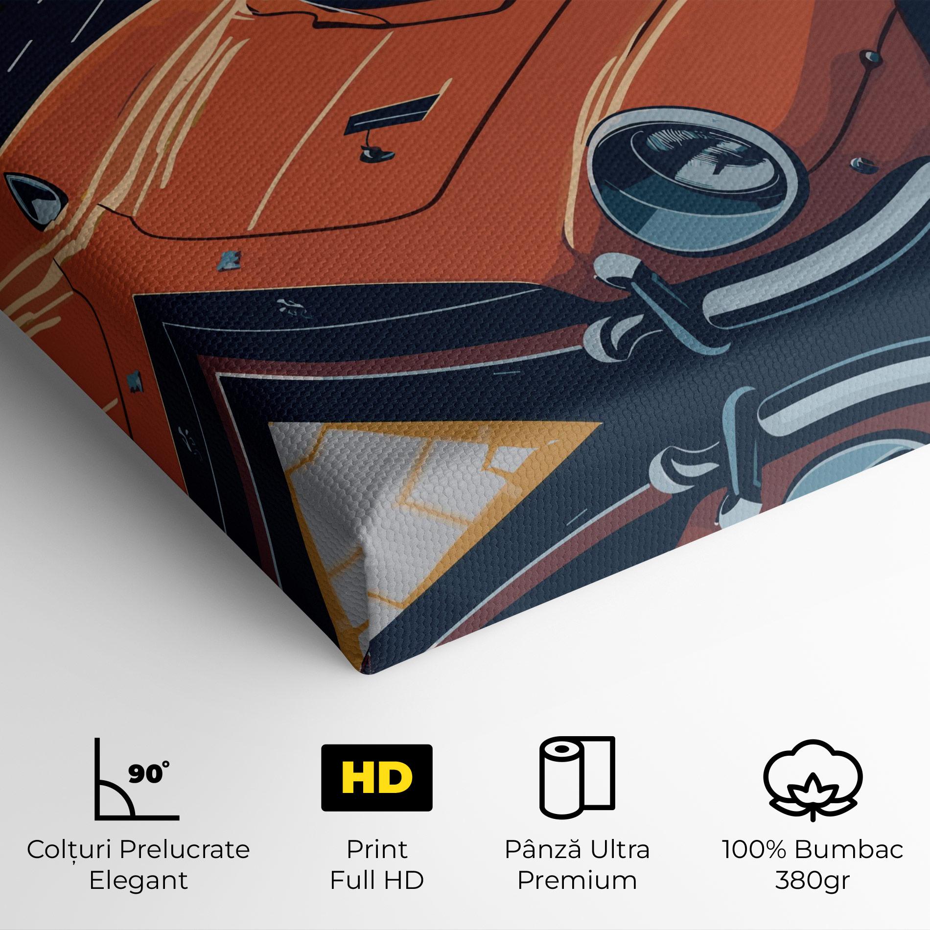 Tablou Canvas Ferrari 250 Gto mockup 4