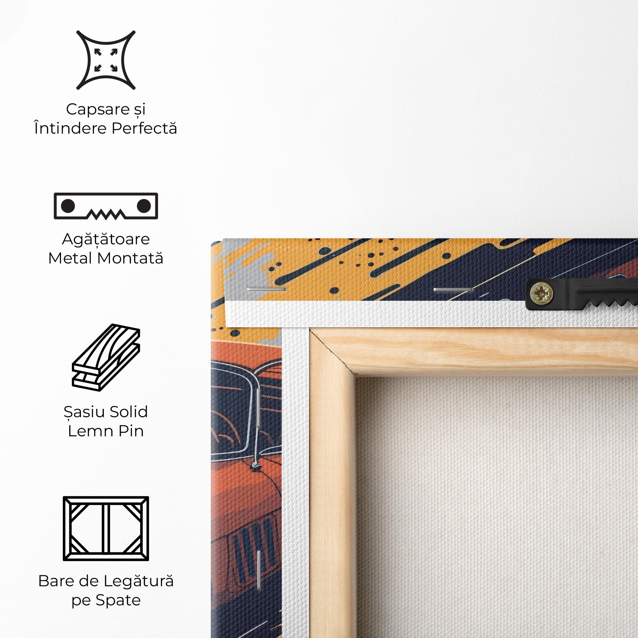 Tablou Canvas Ferrari 250 Gto mockup 5